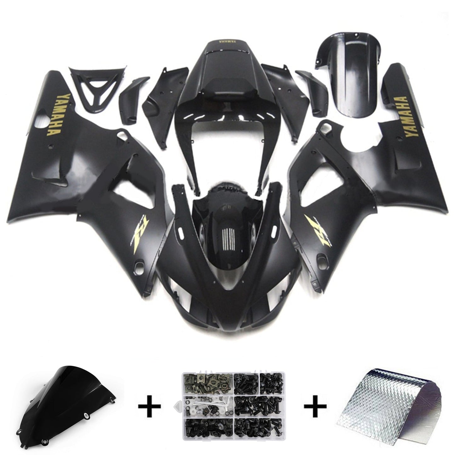 1998-1999 Yamaha YZF 1000 R1 Fairing Kit Bodywork Plastic ABS