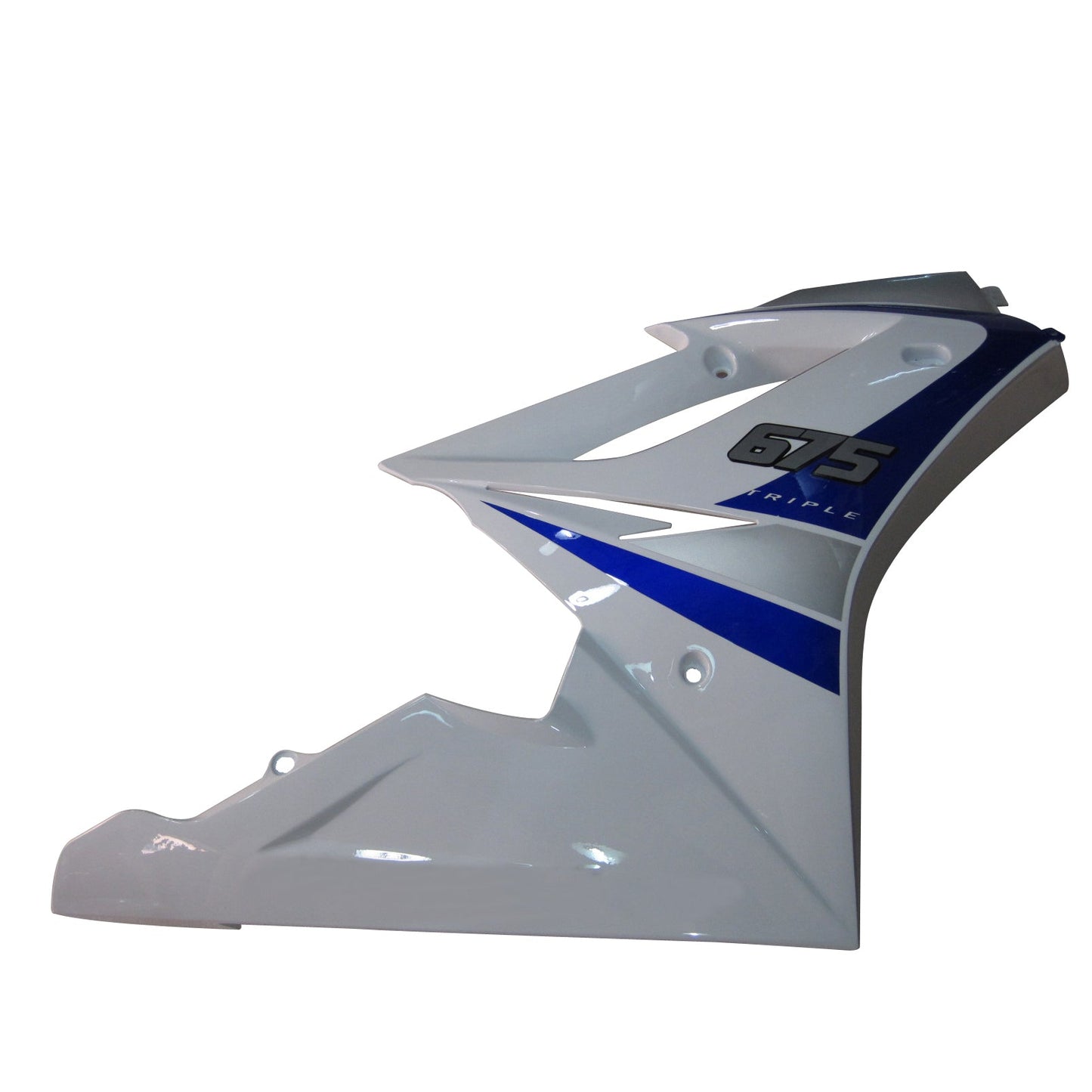 2006-2008 Fairings Triumph Daytona 675 White Blue 675 Generic
