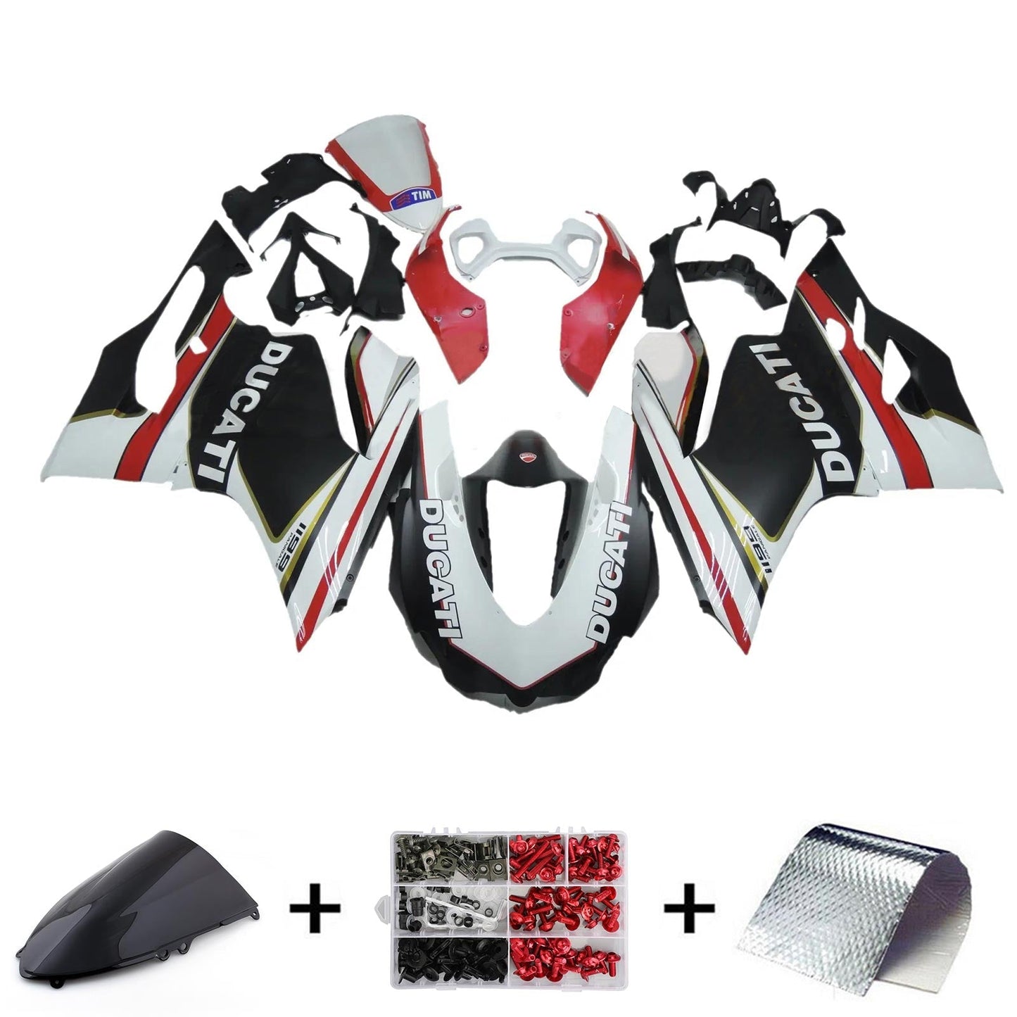 2012-2015 Ducati 1199 899 Fairing Kit Bodywork Plastic ABS