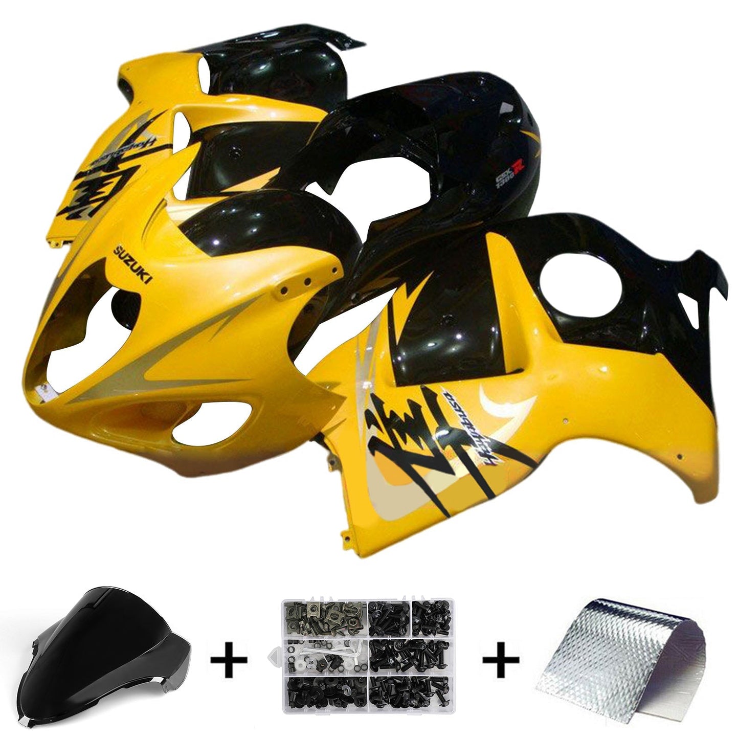 primefairing Suzuki Hayabusa GSX1300R 1999-2007 Fairing Kit Bodywork Plastic ABS
