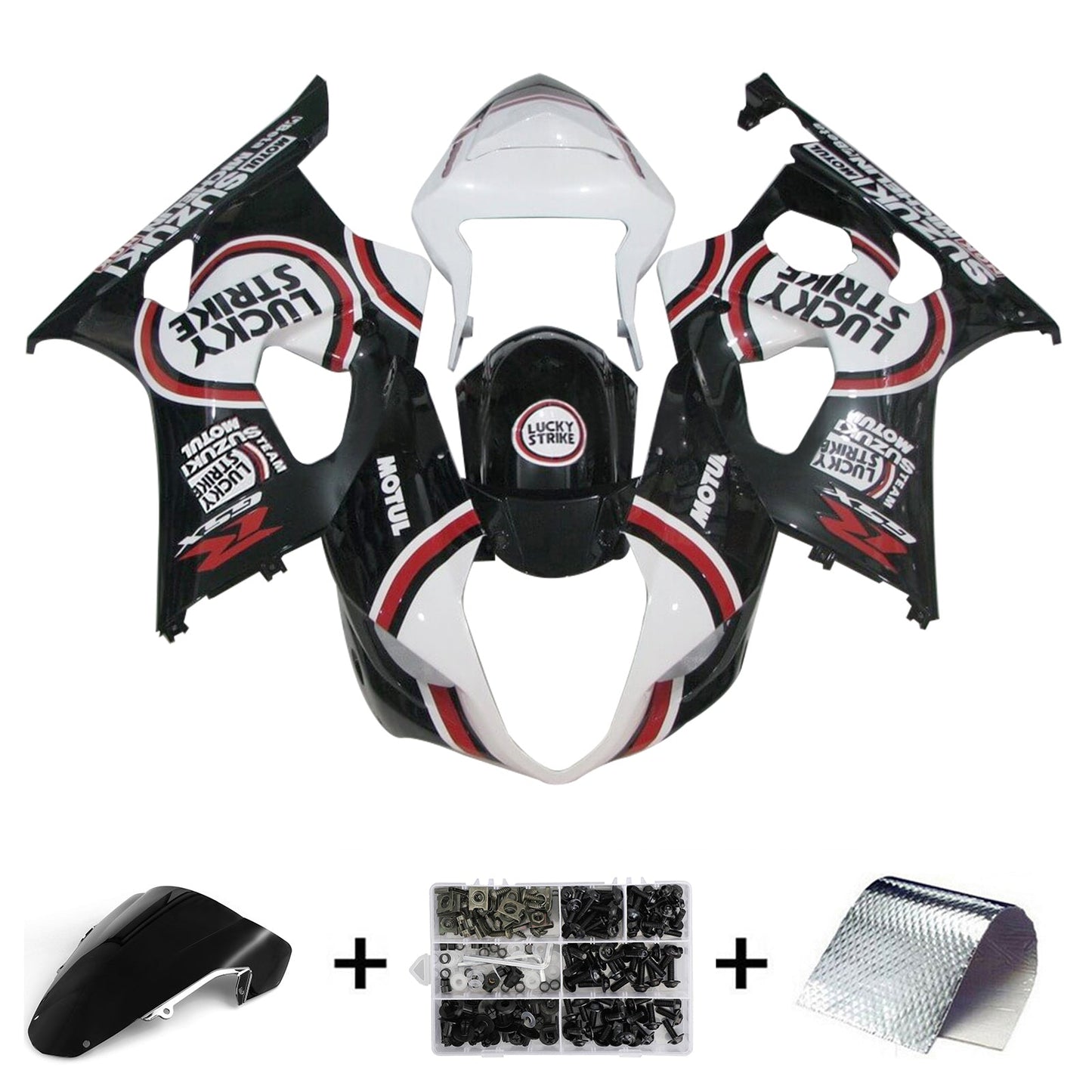 2003-2004 Suzuki GSXR1000 K3 Fairing Kit Bodywork Plastic ABS
