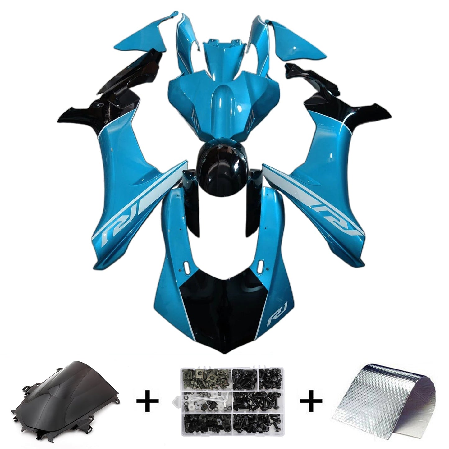 2020-2024 Yamaha YZF-R1 Fairing Kit Bodywork Plastic ABS