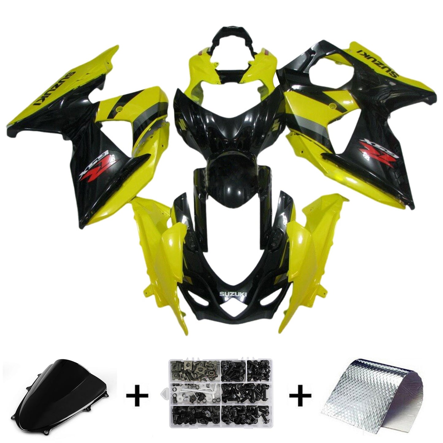 2009-2016 Suzuki GSXR1000 K9 Fairing Kit Bodywork Plastic ABS