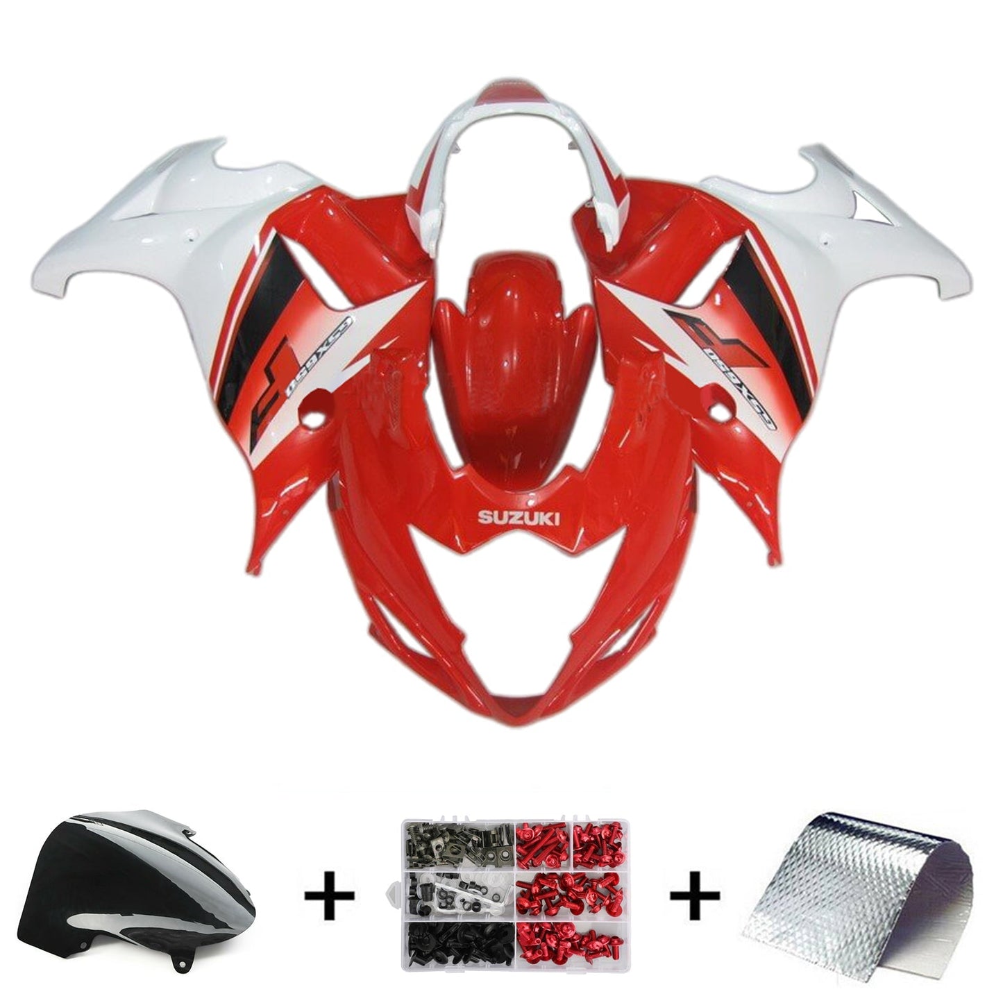 2008-2013 Suzuki Katana GSX650F Fairing Kit Bodywork Plastic ABS