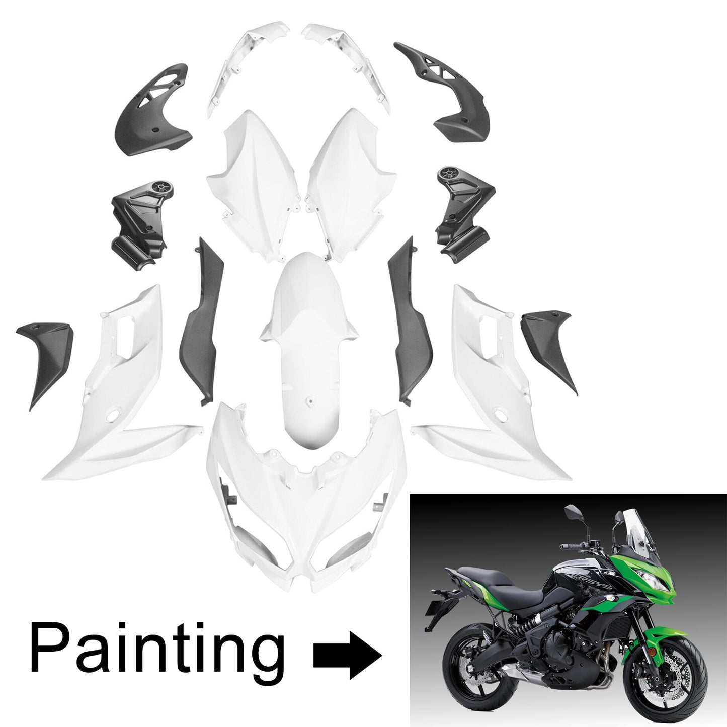 2015-2021 Kawasaki Versys 650 Fairing Kit
