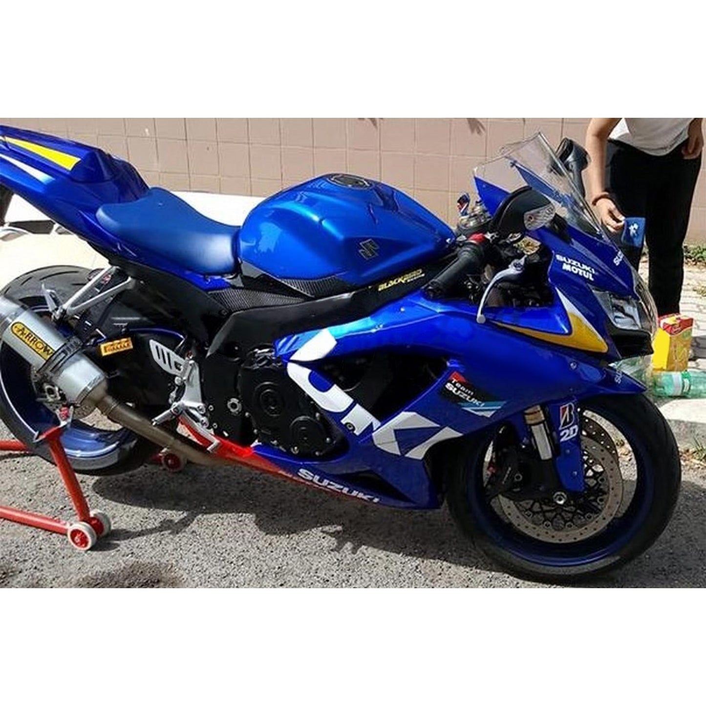2008-2010 Suzuki GSXR 600/750 Fairing Kit Bodywork Plastic ABS K8