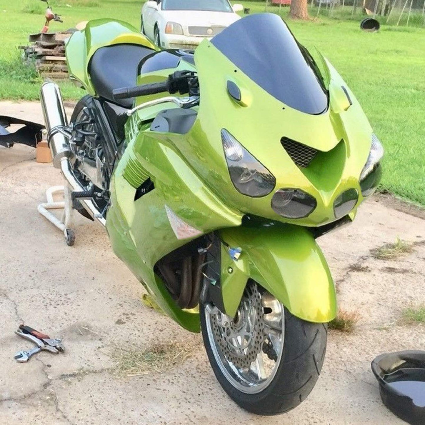 2006-2011 Kawasaki ZX14R Fairing Kit Bodywork Plastic ABS