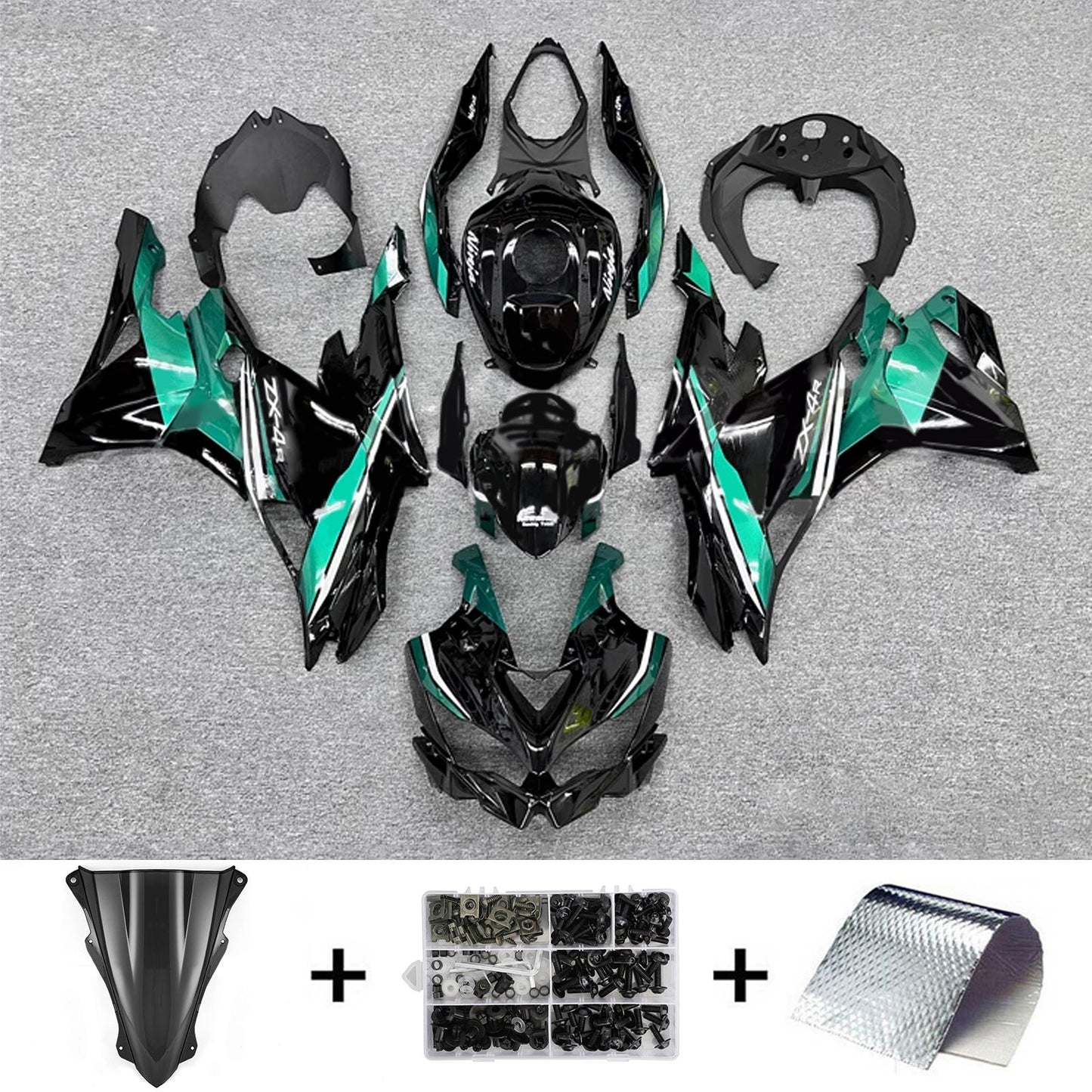 2019-2024 Kawasaki Ninja ZX-25R ZX-4R ZX-4RR Fairing Kit