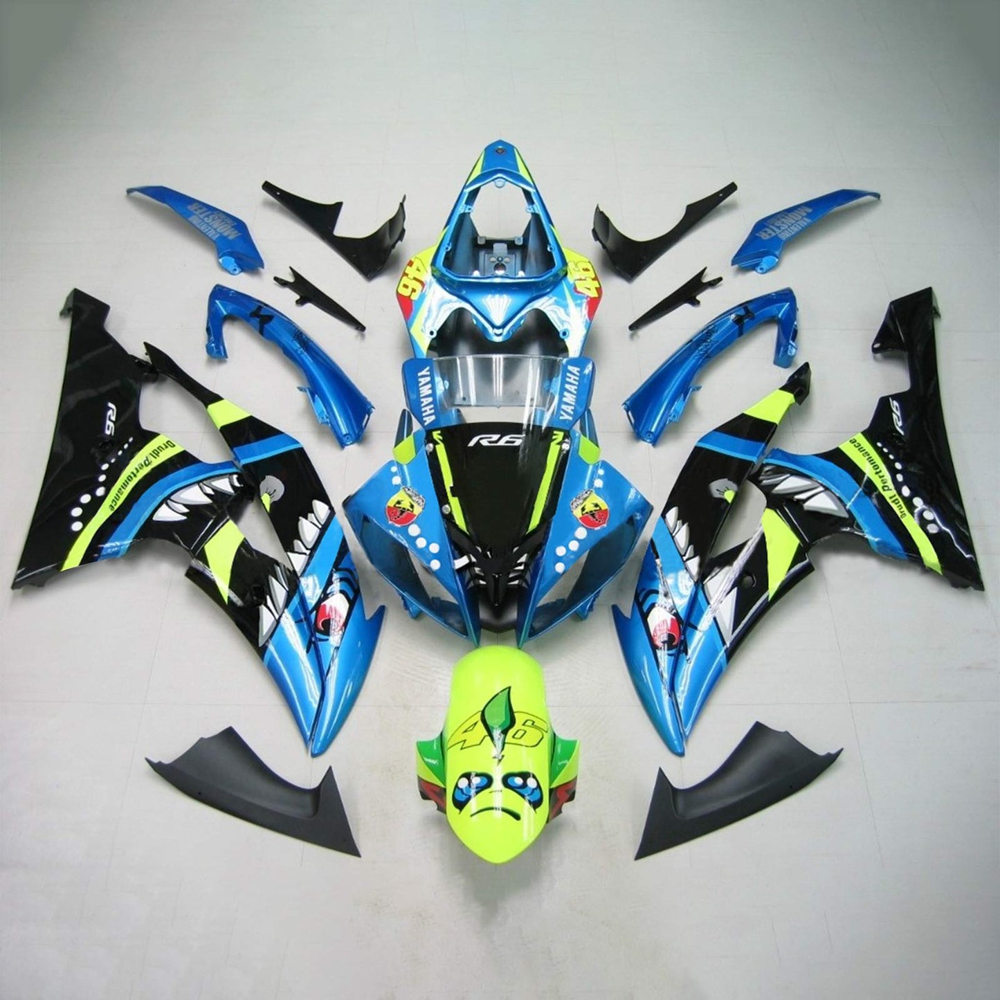 2008-2016 Fairing Kit For Yamaha YZF 600 R6 Generic