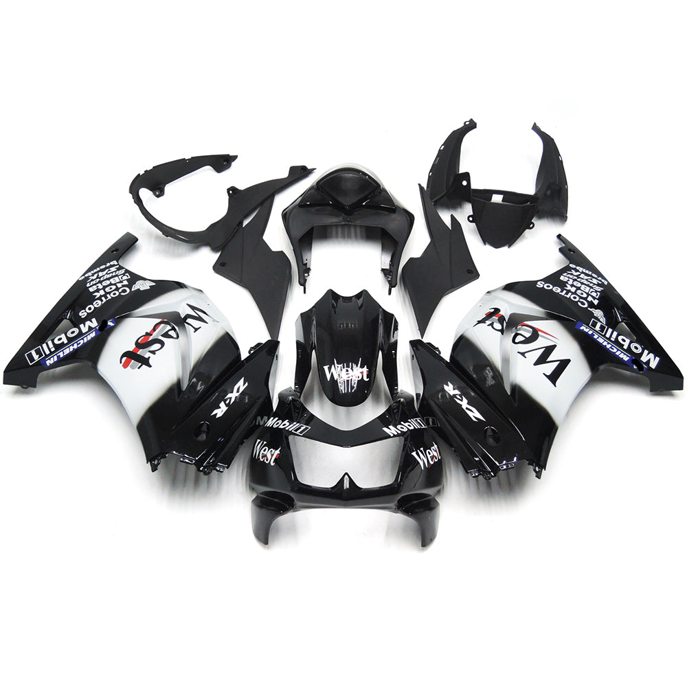 2008-2012 Kawasaki EX250 Ninja250R Fairing Kit Bodywork Plastic ABS