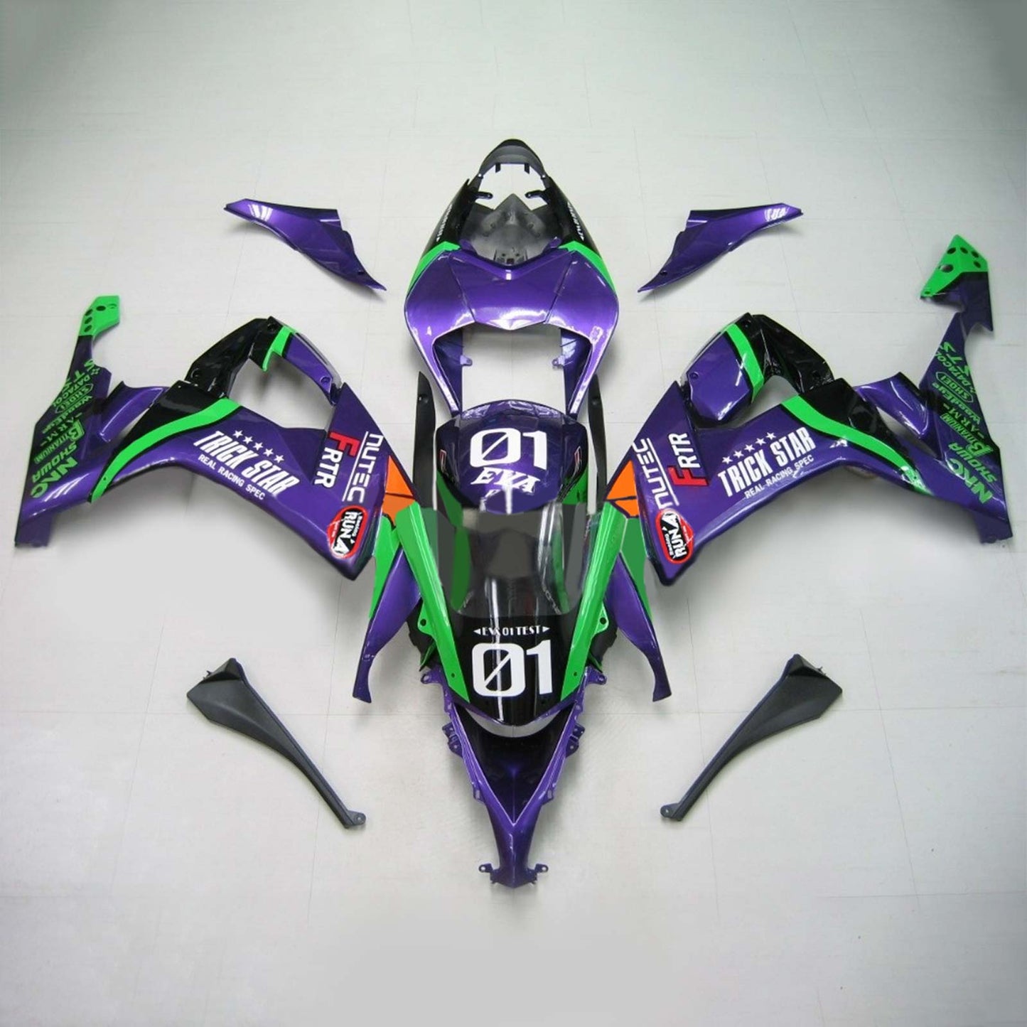 2008-2010 Fairing Kit For Kawasaki ZX10R Generic