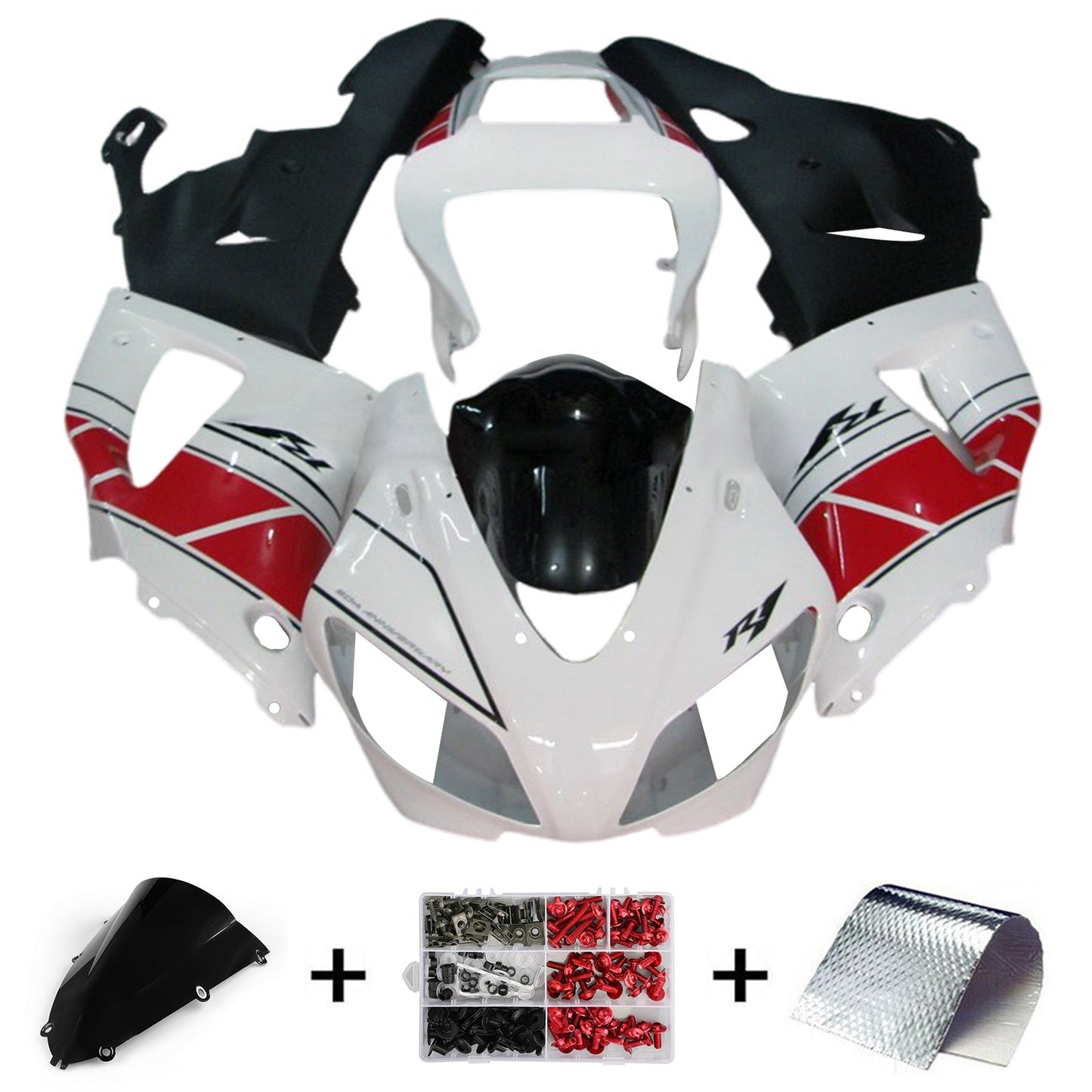1998-1999 Yamaha YZF-R1 Fairing Kit Bodywork Plastic ABS