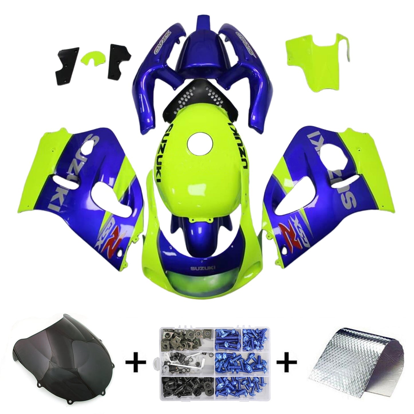 Suzuki GSXR600 1996-2000 GSXR750 1996-1999 Fairing Kit Bodywork