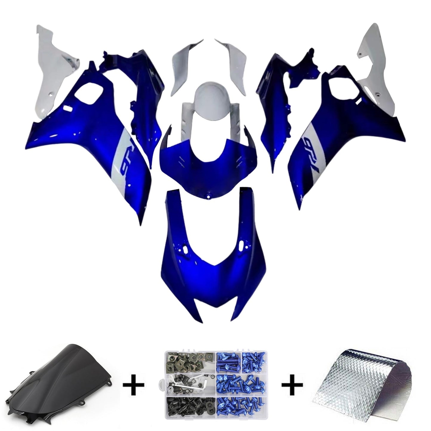 2017-2023 Yamaha YZF-R6 Fairing Kit Bodywork Plastic ABS