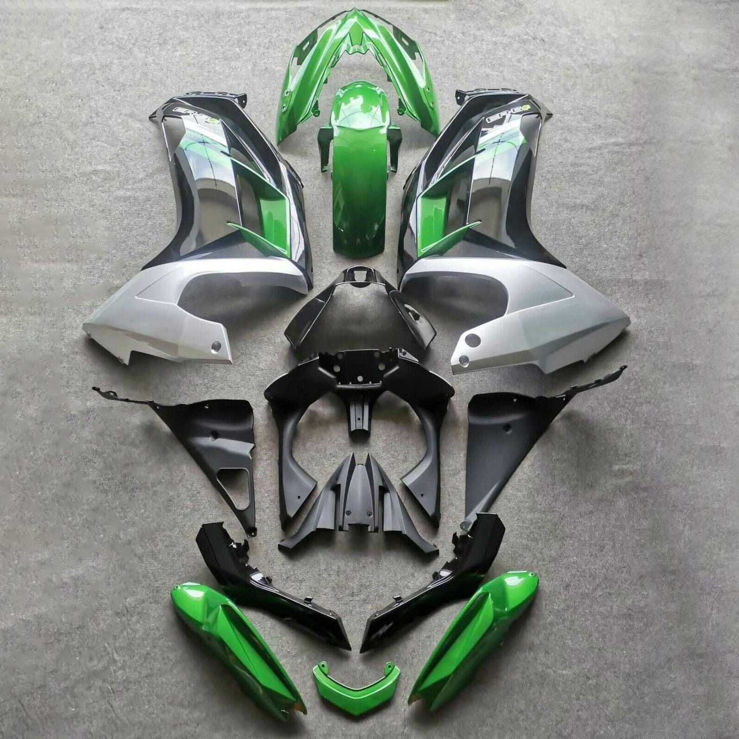 2012-2016 Fairing Kit Plastic for Kawasaki Ninja 650 ER-6F EX650 01# Generic