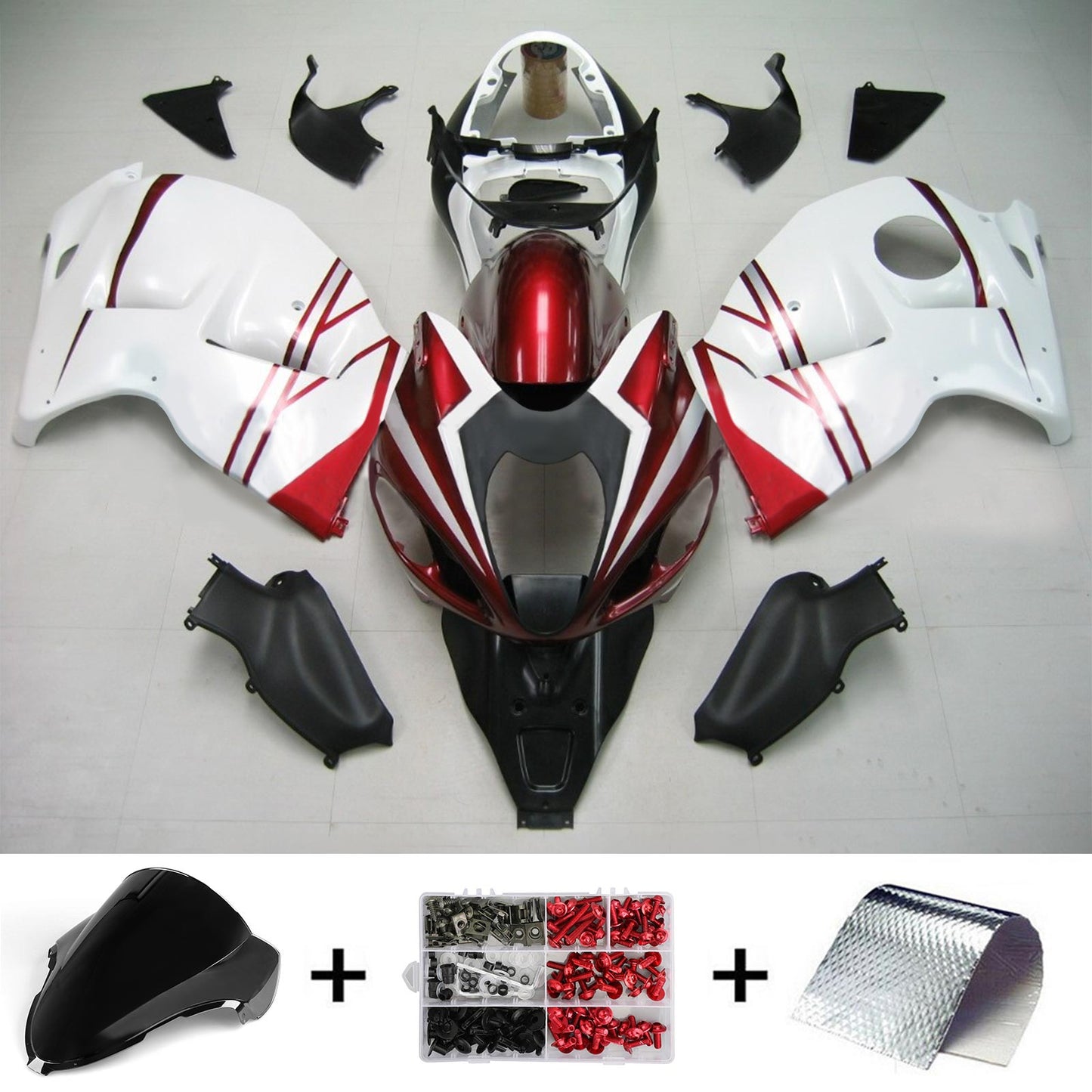 1999-2007 Suzuki Hayabusa GSXR1300 Fairing Kit Bodywork Plastic ABS