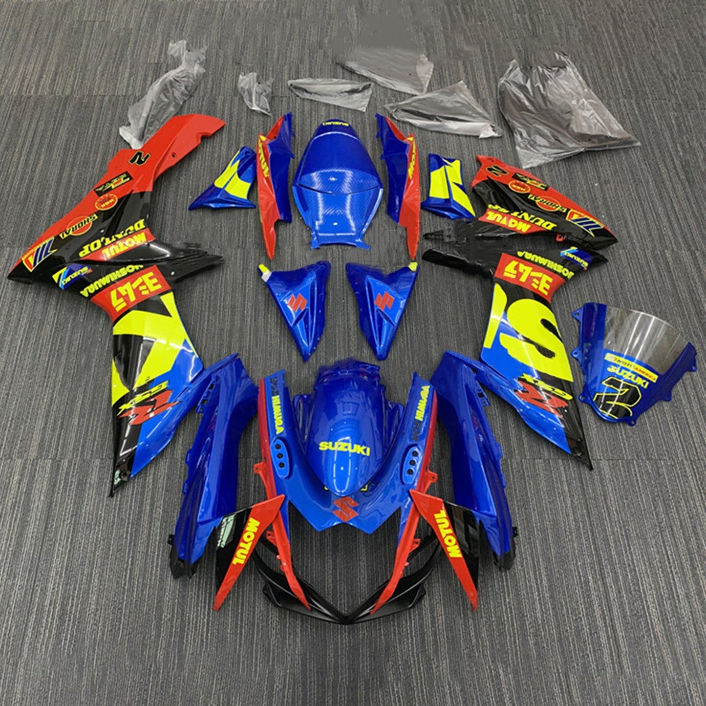 2011-2025 Suzuki GSXR 600/750 K11 Fairing Kit Bodywork Plastic ABS