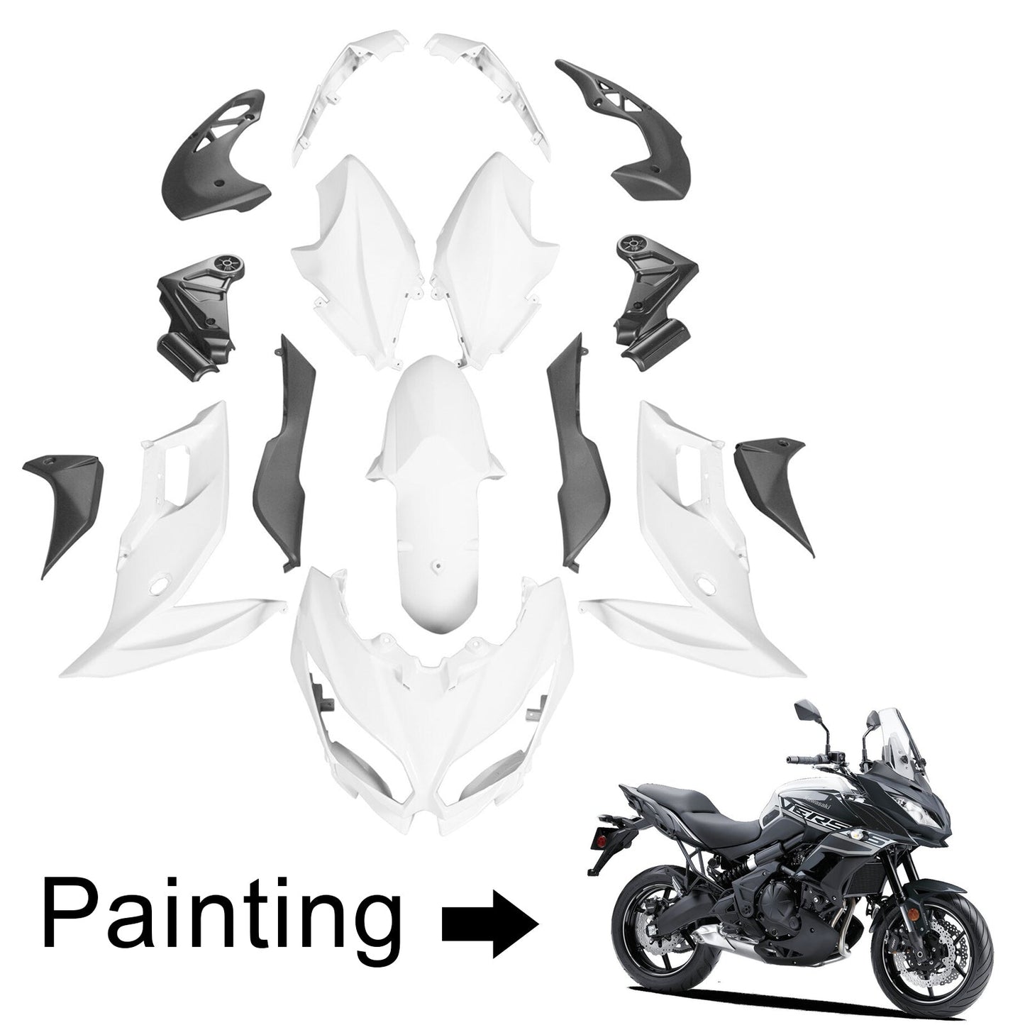 2015-2021 Kawasaki Versys 650 Fairing Kit