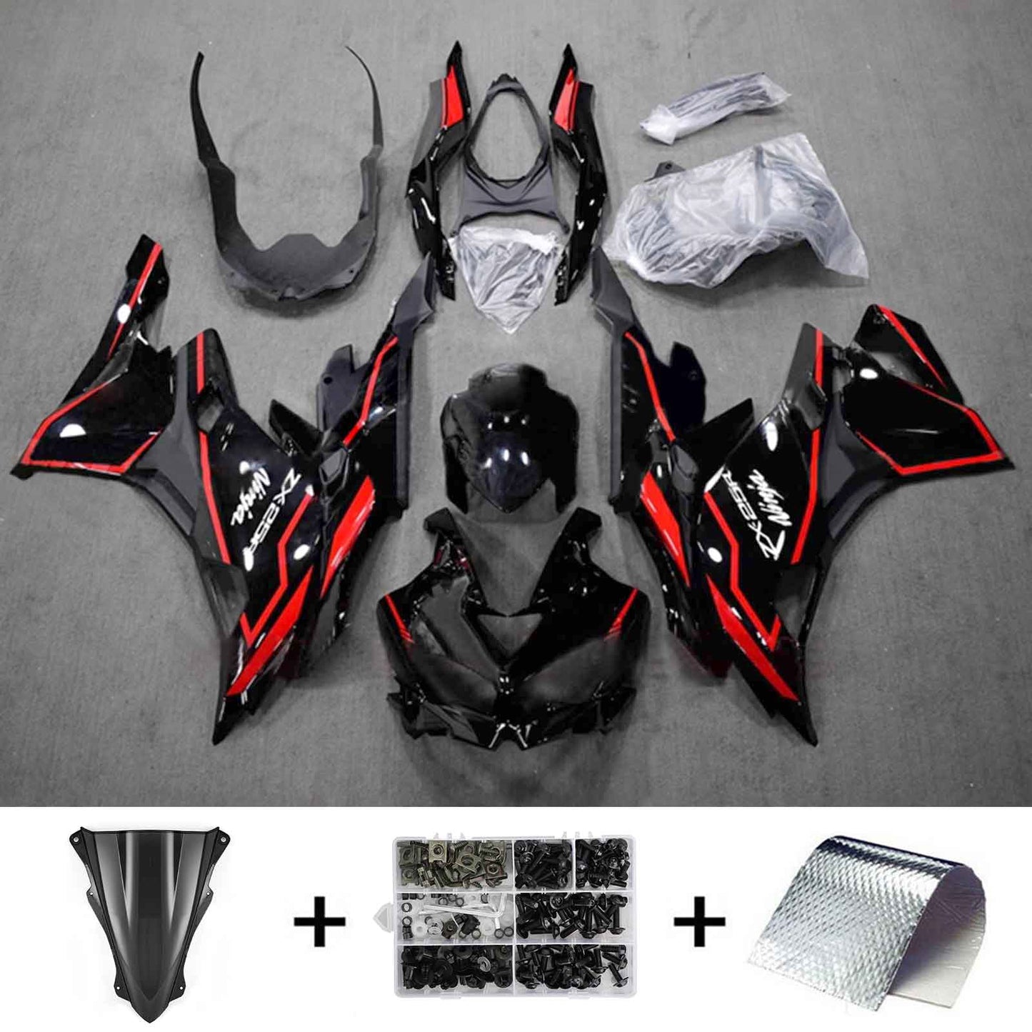 2019-2024 Kawasaki Ninja ZX-25R ZX-4R ZX-4RR Fairing Kit