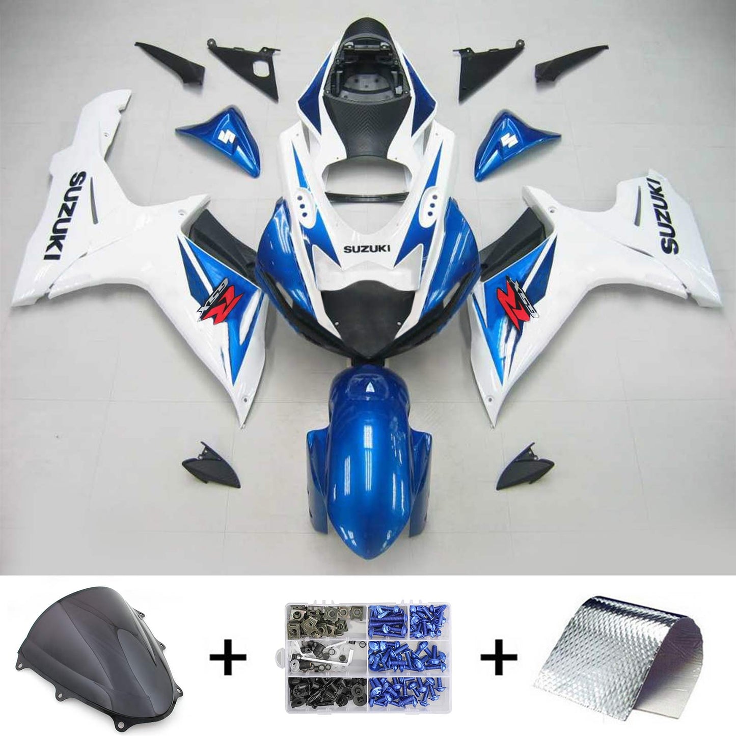 2011-2024 Suzuki GSXR 600/750 K11 Fairing Kit Bodywork Plastic ABS