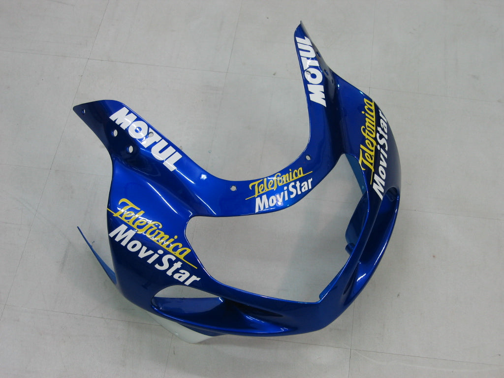 2000-2002 Fairings Suzuki GSXR 1000 Blue Movistar Generic