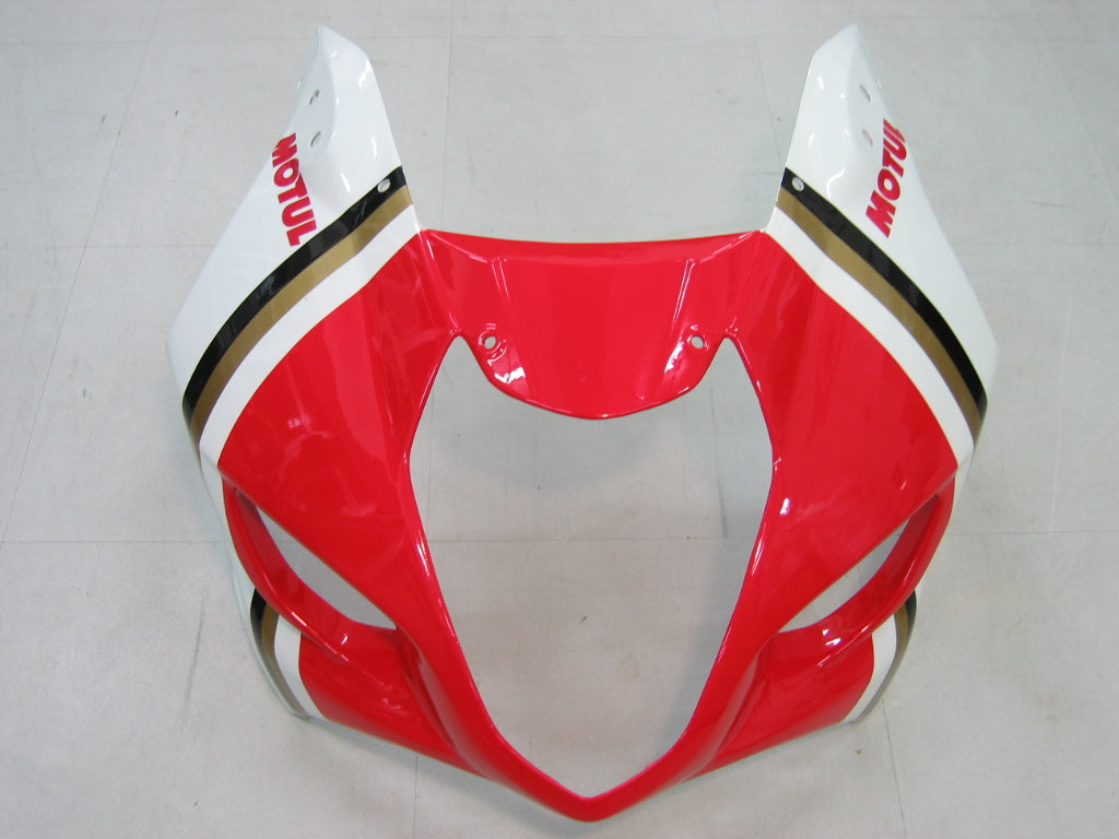 2003-2004 Fairings Suzuki GSXR 1000 White & Red Lucky Strike Generic