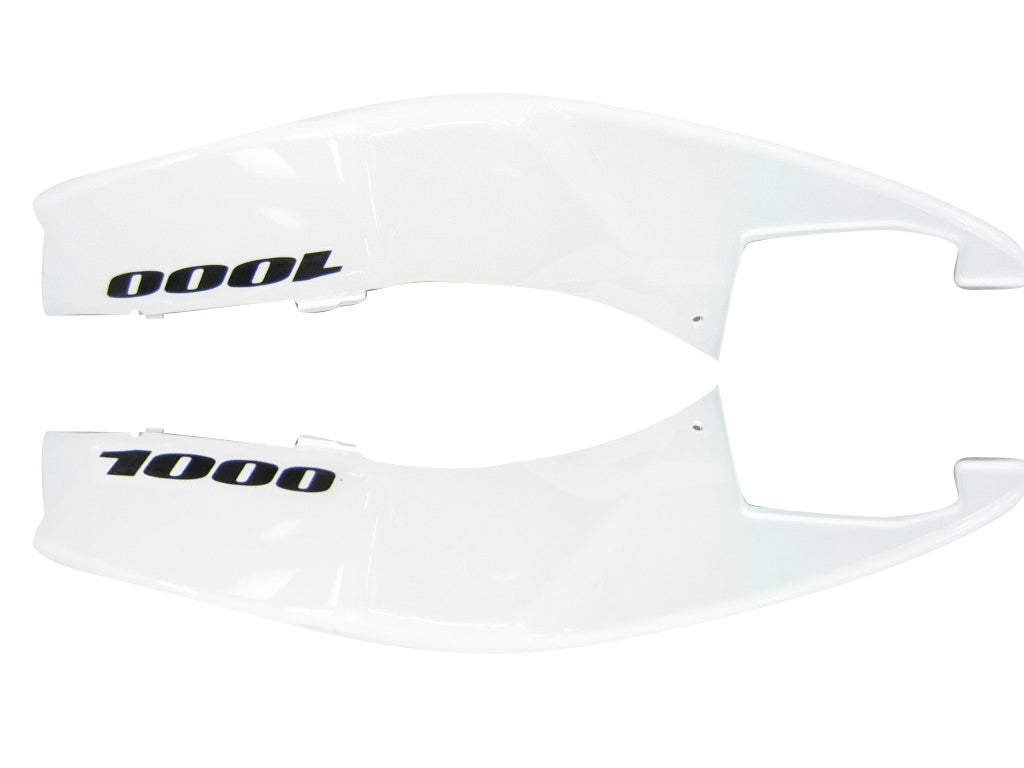 2005-2006 Fairings Suzuki GSXR 1000 White & Black Jordan Generic