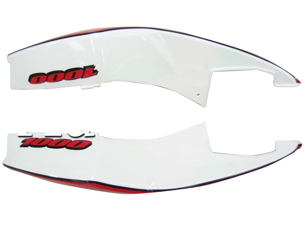 2005-2006 Fairings Suzuki GSXR 1000 White & Red Jordan Generic