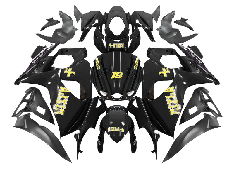 2009-2016 Fairings Suzuki GSXR 1000 Black Rizla Generic