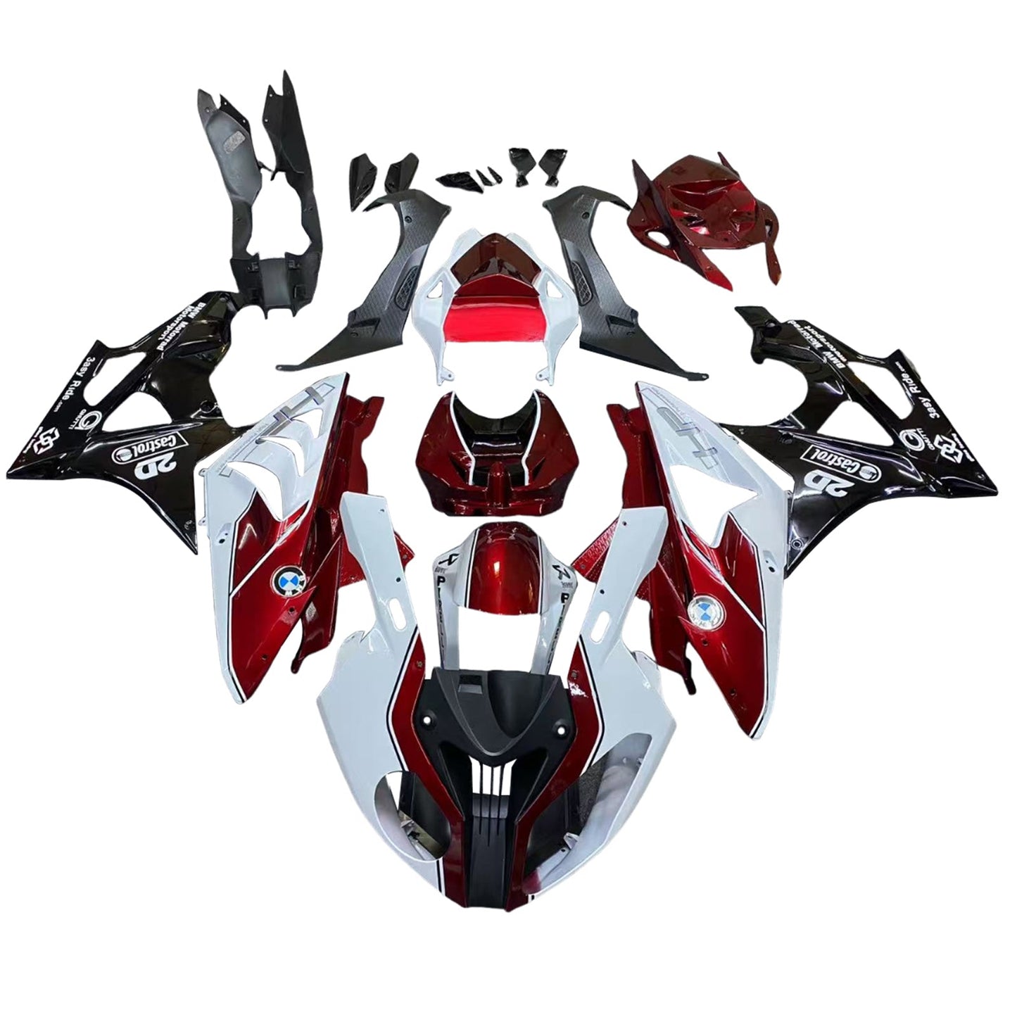 2009-2014 BMW S1000RR Fairing Kit Bodywork Plastic ABS