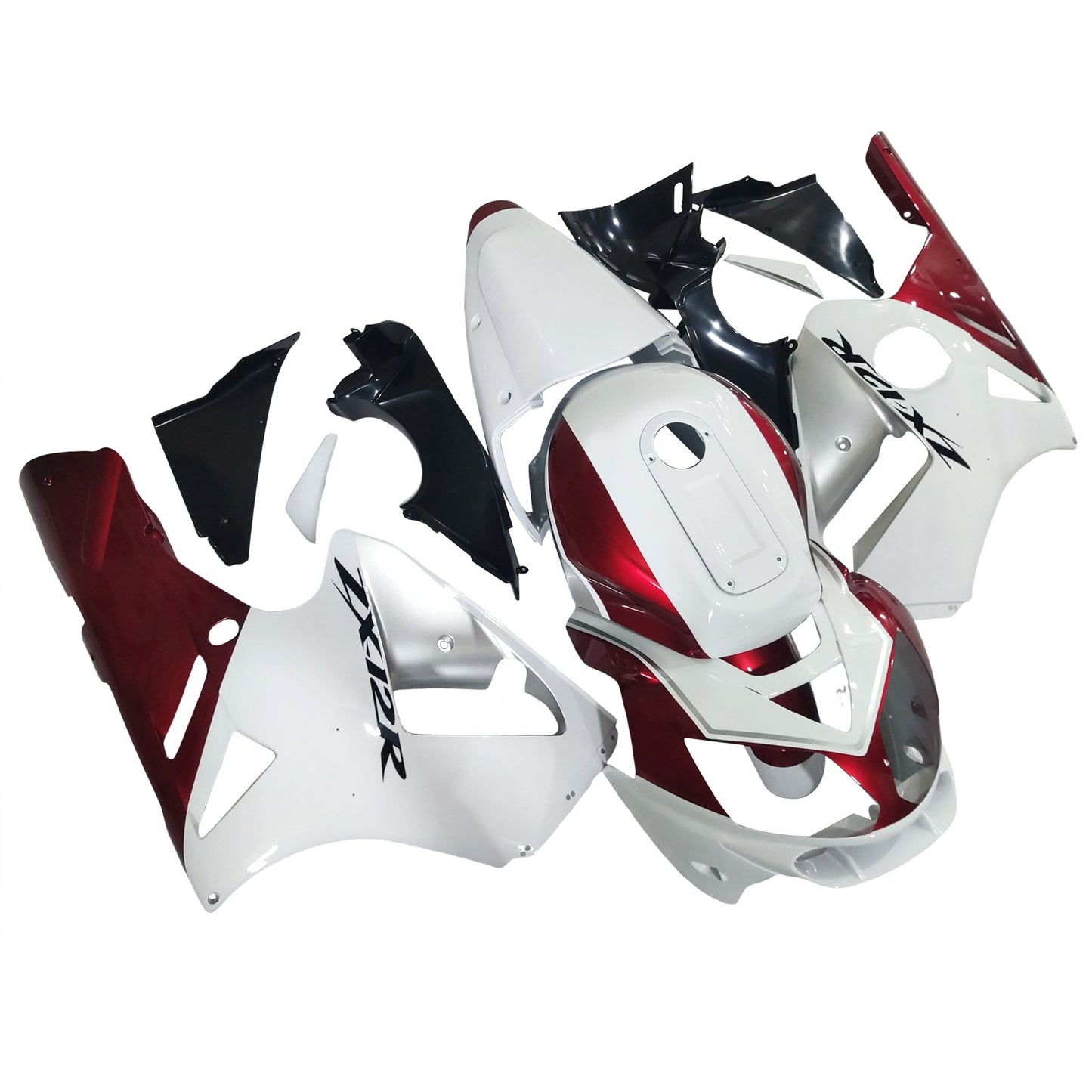 2002-2005 Kawasaki ZX12R Fairing Kit Bodywork Plastic ABS