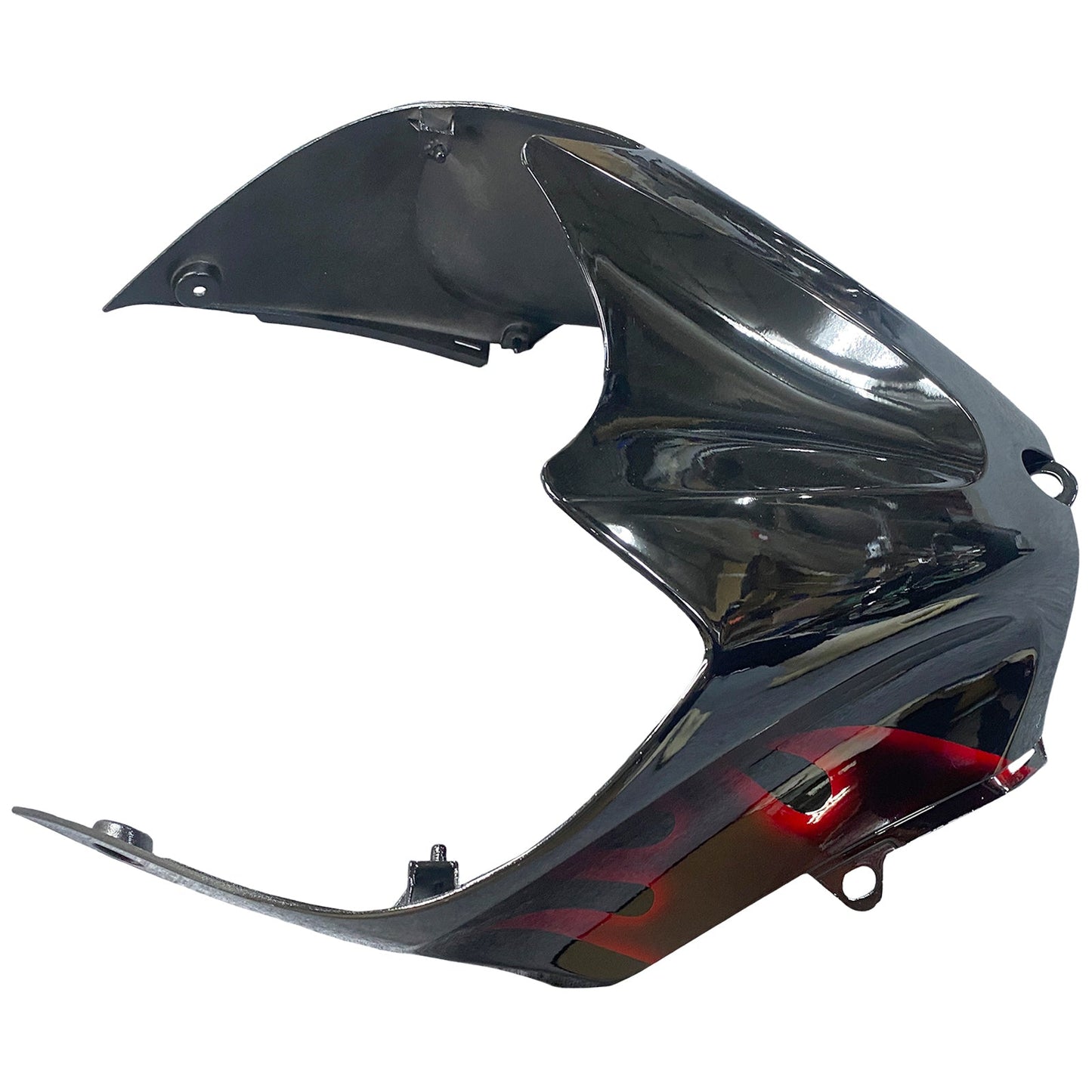 2006-2011 Fairings Kawasaki ZX14R Black & Red Flame Ninja Generic