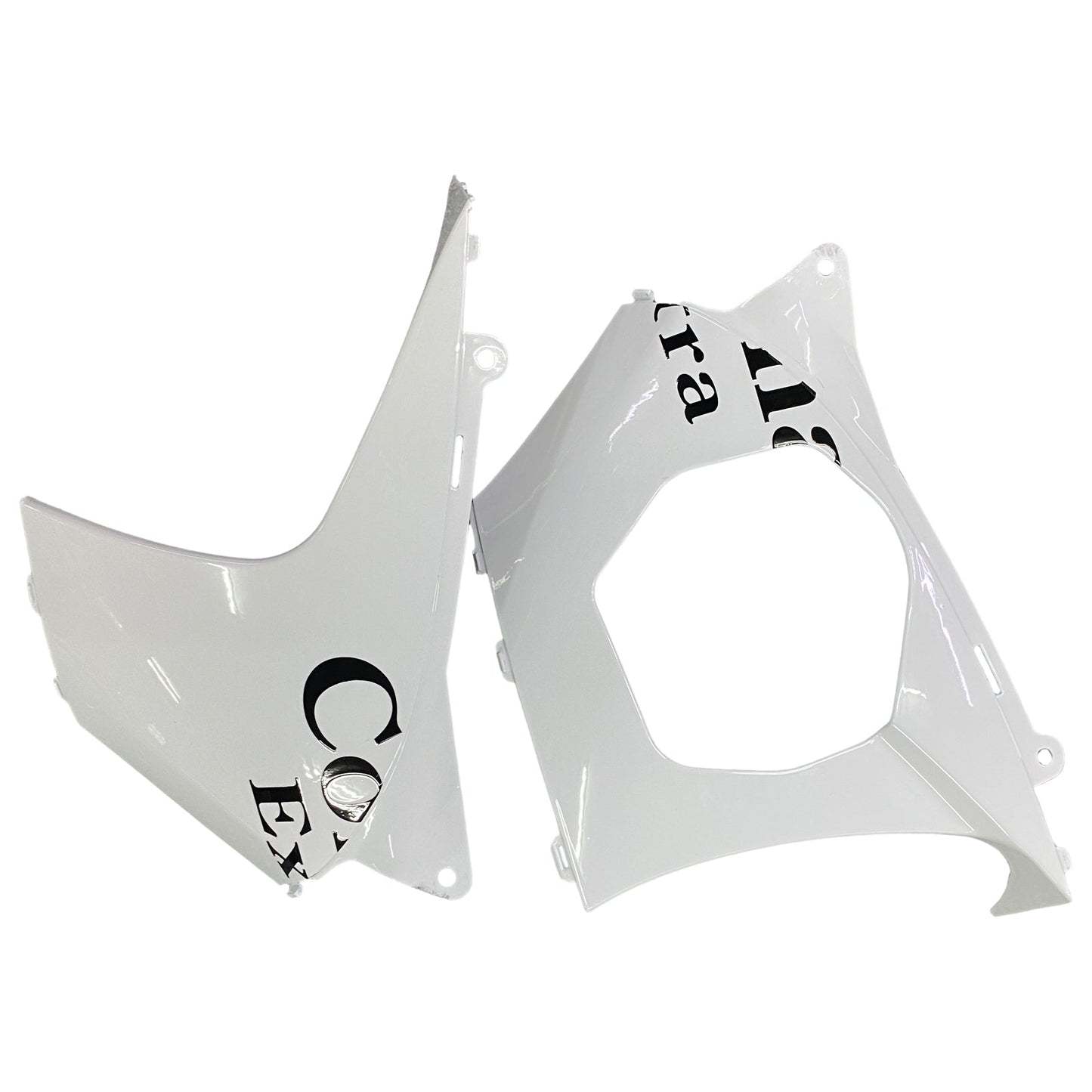 2007-2008 Fairings Suzuki GSXR 1000 White Black Alstare