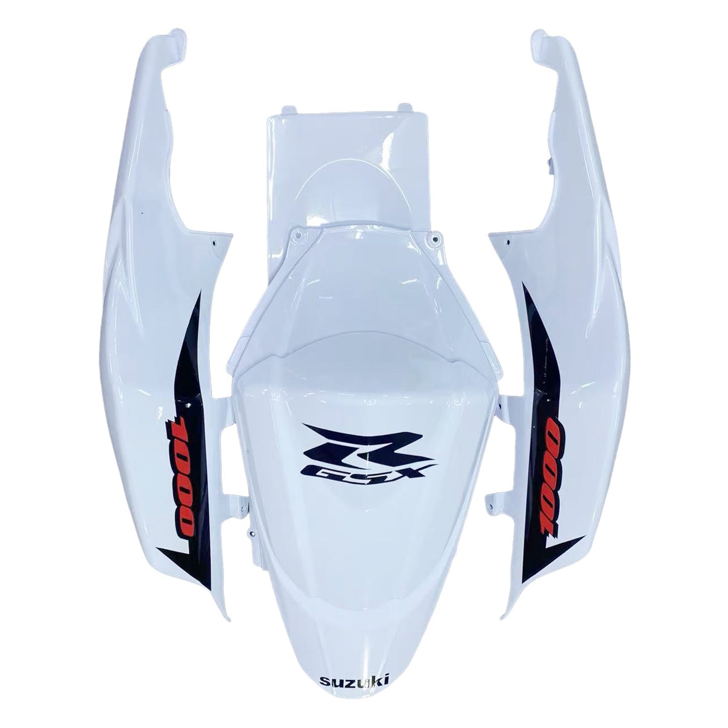 2007-2008 Suzuki GSXR 1000 White & Black GSXR Generic