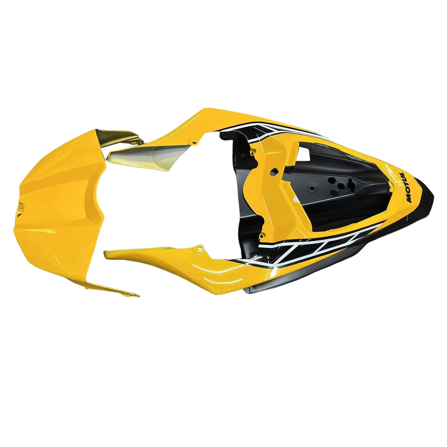 2009-2011 Fairings Yamaha YZF-R1 Yellow Black Motul R1 Generic