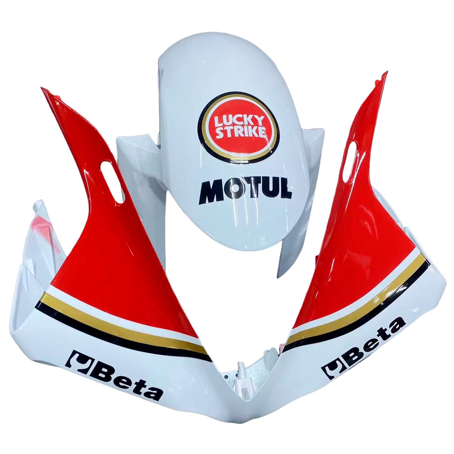 2009-2011 Fairings Yamaha YZF-R1 White Red Lucky Strike R1 Generic