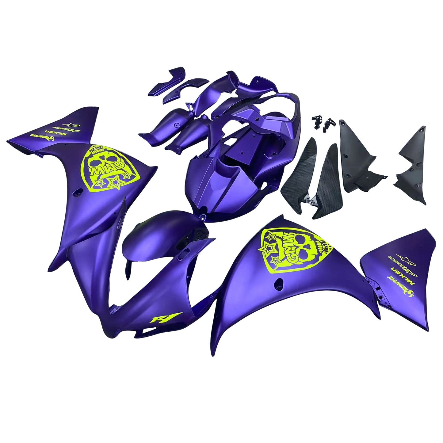 2012-2014 Yamaha YZF 1000 R1 Fairing Kit Bodywork Plastic ABS