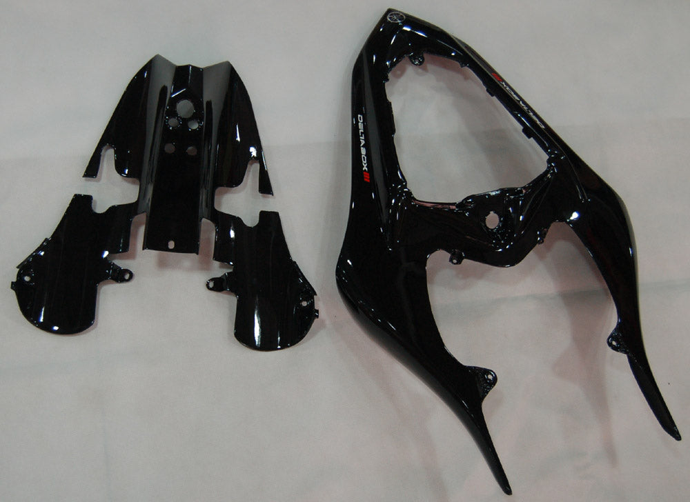 2007-2008 Fairings Yamaha YZF-R1 Black & Red Flame R1 Generic