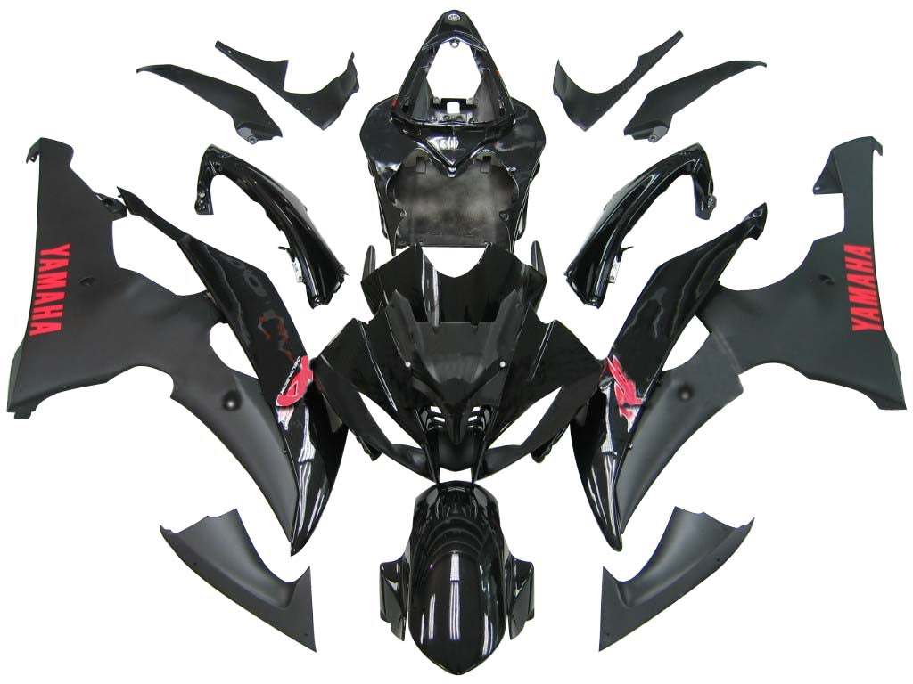 2008-2016 Fairings Yamaha YZF-R6 Contrast Black R6 Generic