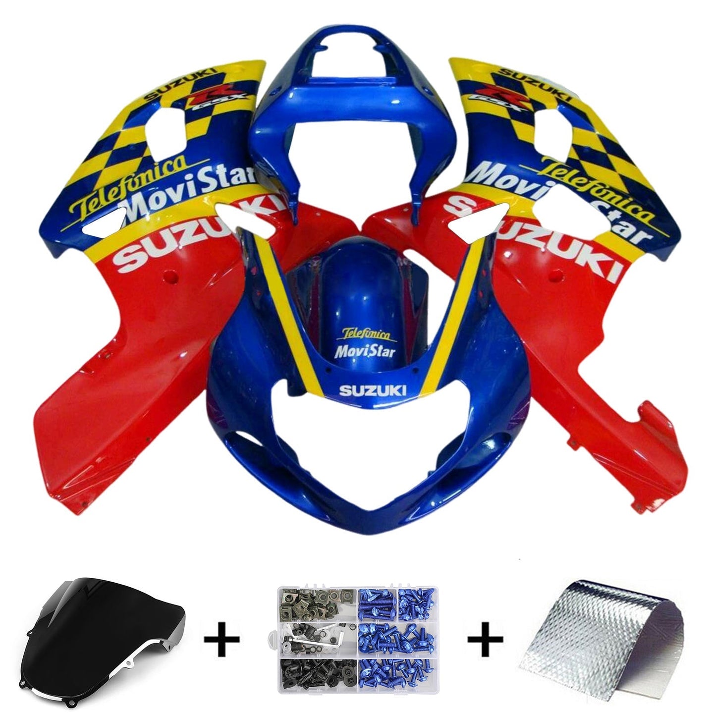 Suzuki GSXR600 2001-2003 GSXR750 2000-2003 K1 Fairing Kit