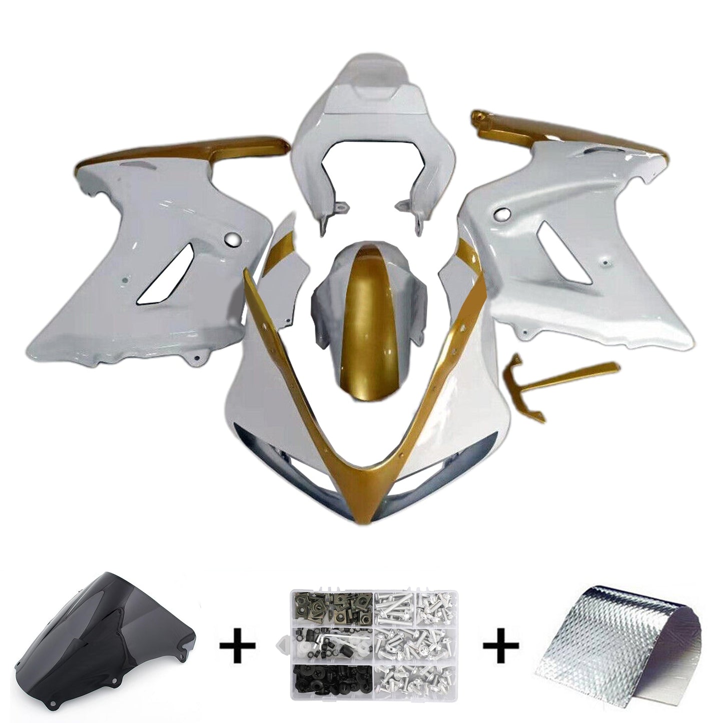 2003-2013 Suzuki SV650 Fairing Kit Bodywork Plastic ABS