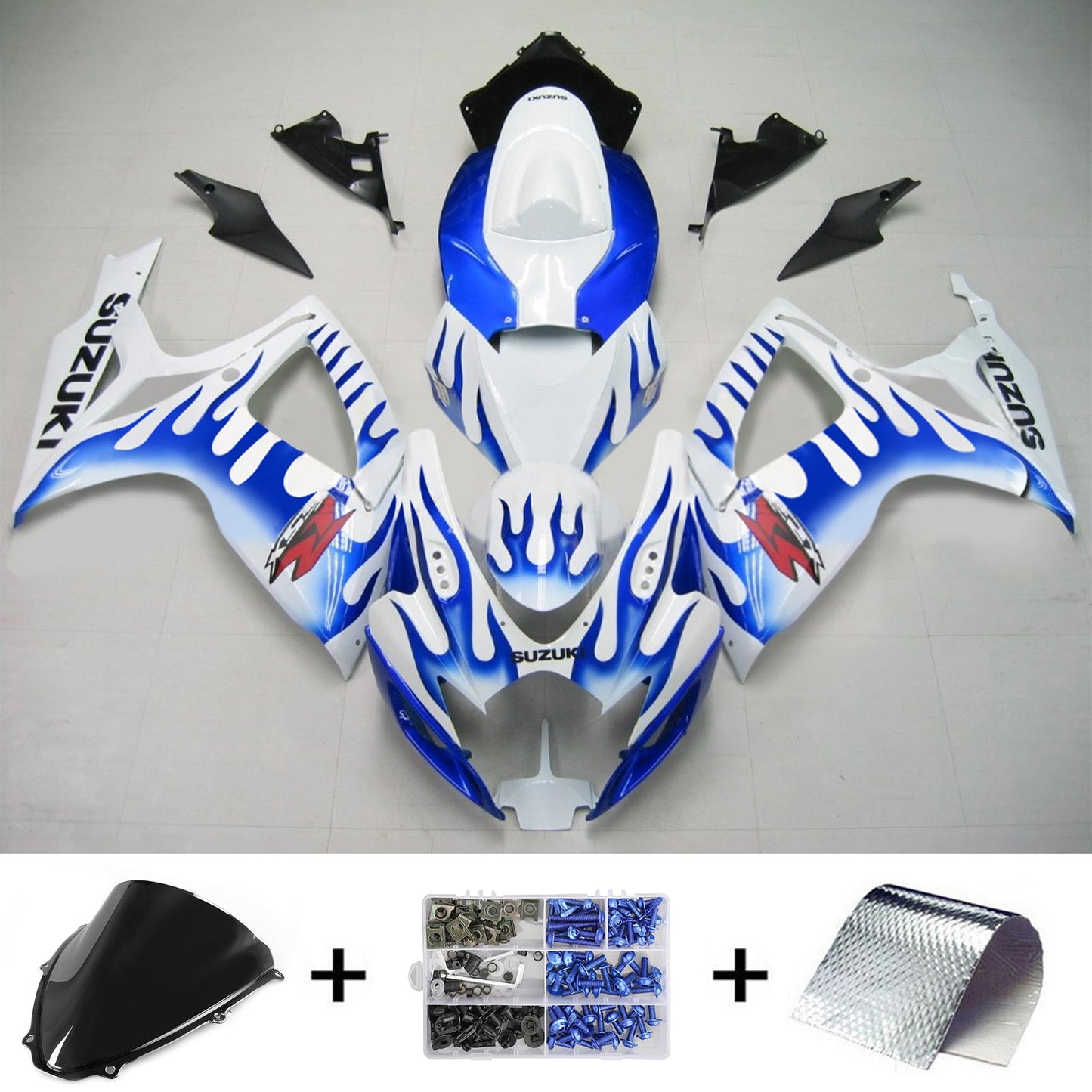 2006-2007 Suzuki GSXR 600/750 Fairing Kit