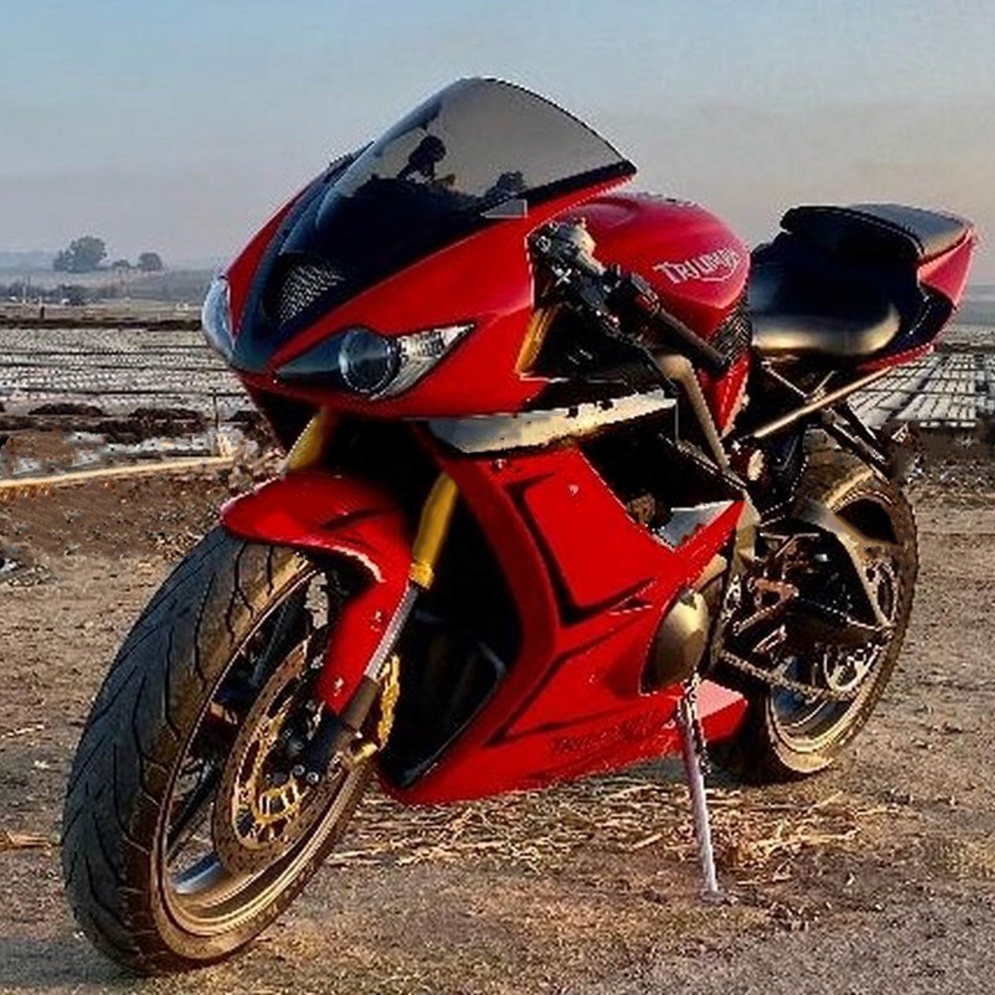 2006-2008 Triumph Daytona 675 Fairing Kit Bodywork Plastic ABS