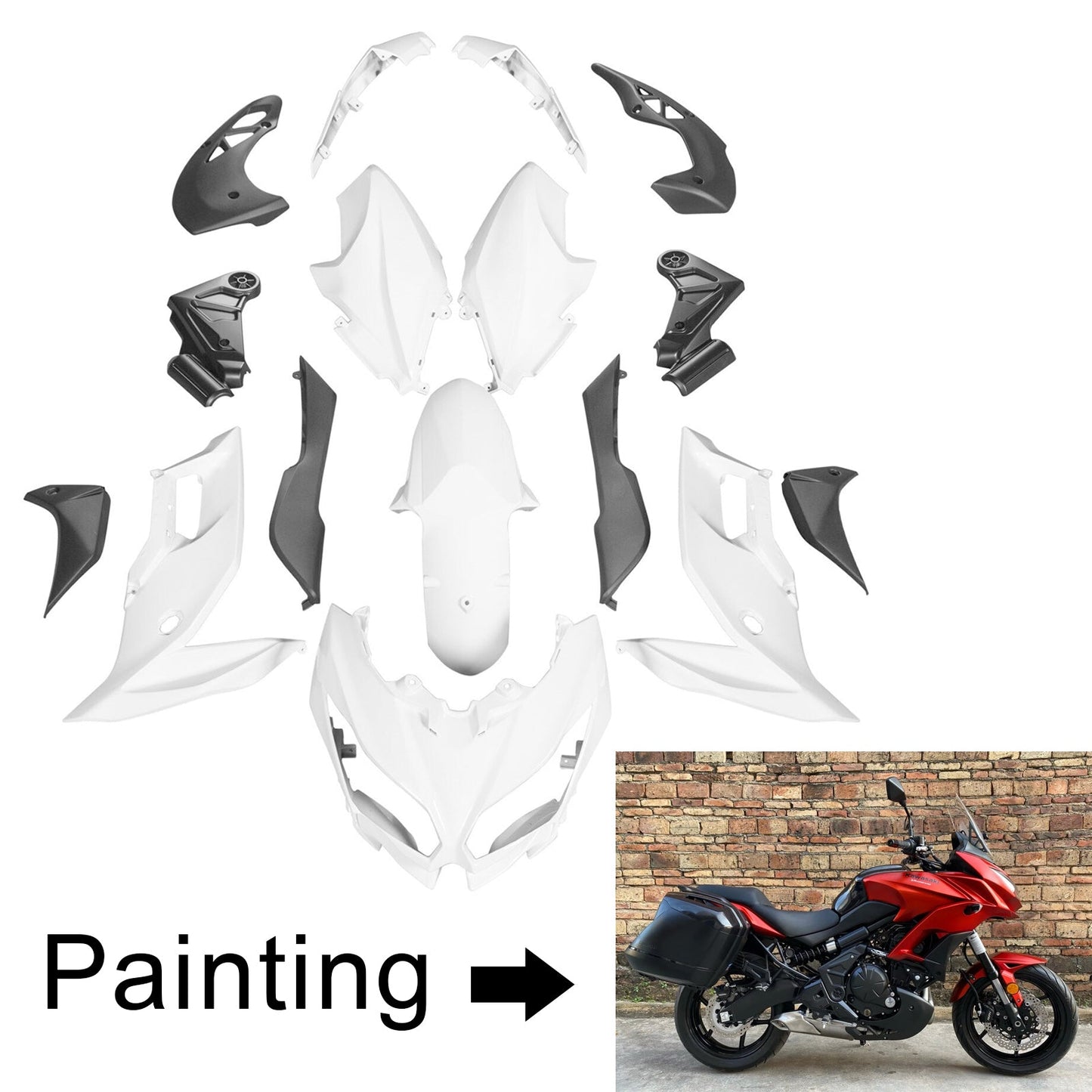 2015-2021 Kawasaki Versys 650 Fairing Kit