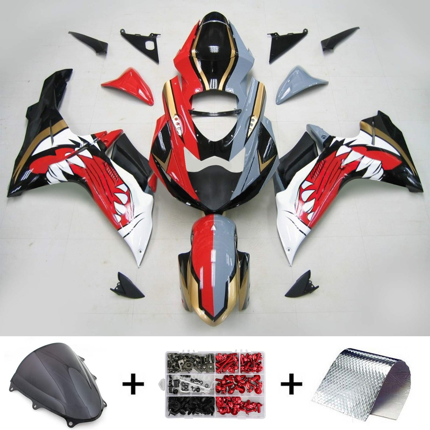 2011-2024 Suzuki GSXR 600/750 K11 Fairing Kit Bodywork Plastic ABS