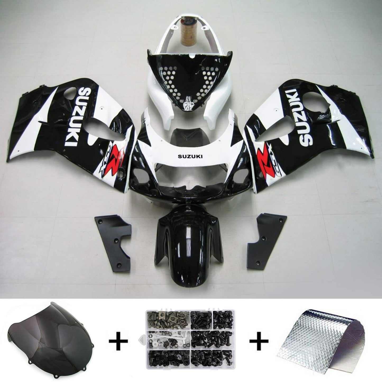 1996-2000 Suzuki GSXR 600/750 Fairing Kit Bodywork Plastic ABS