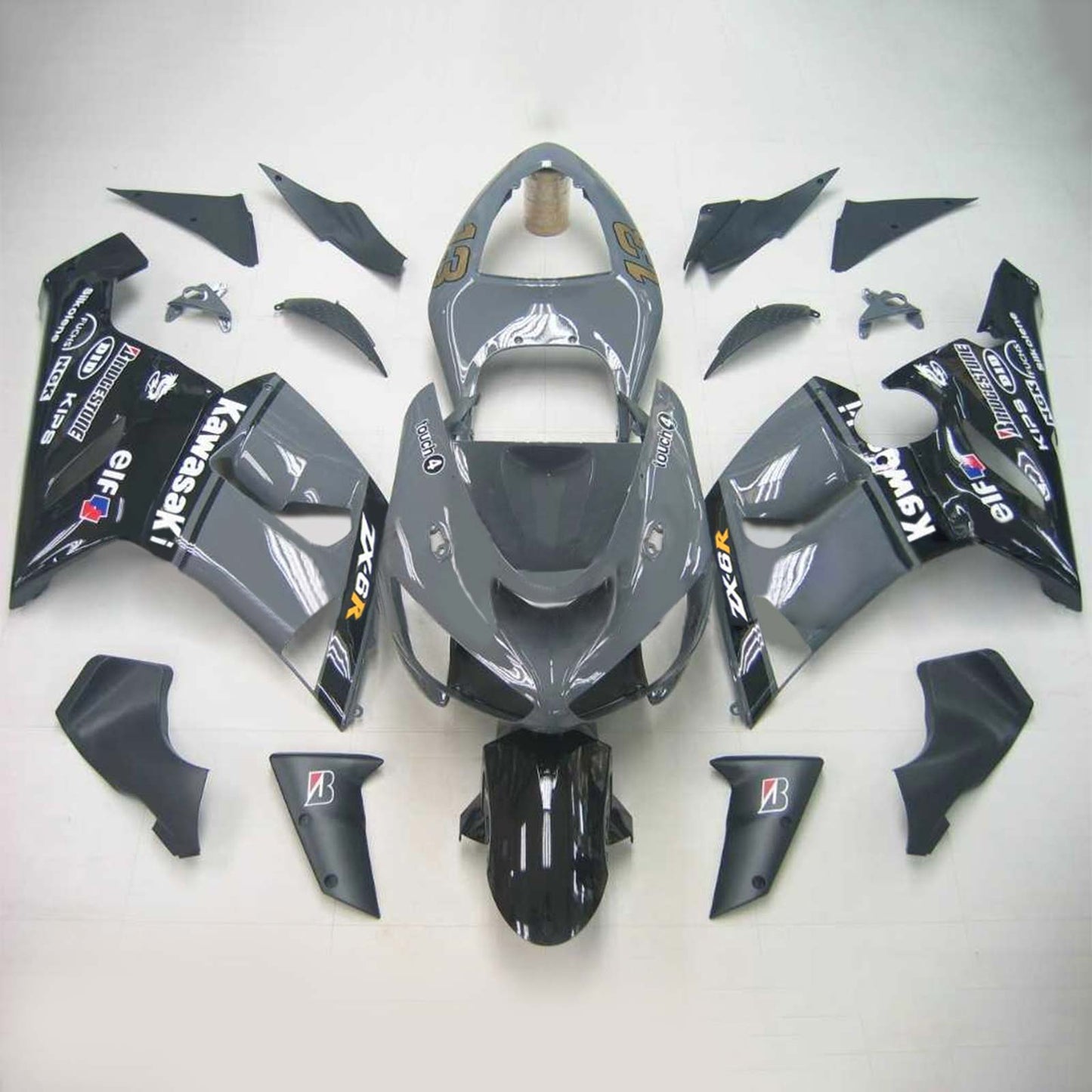 2005-2006 Fairing Kit For Kawasaki ZX6R 636 Generic