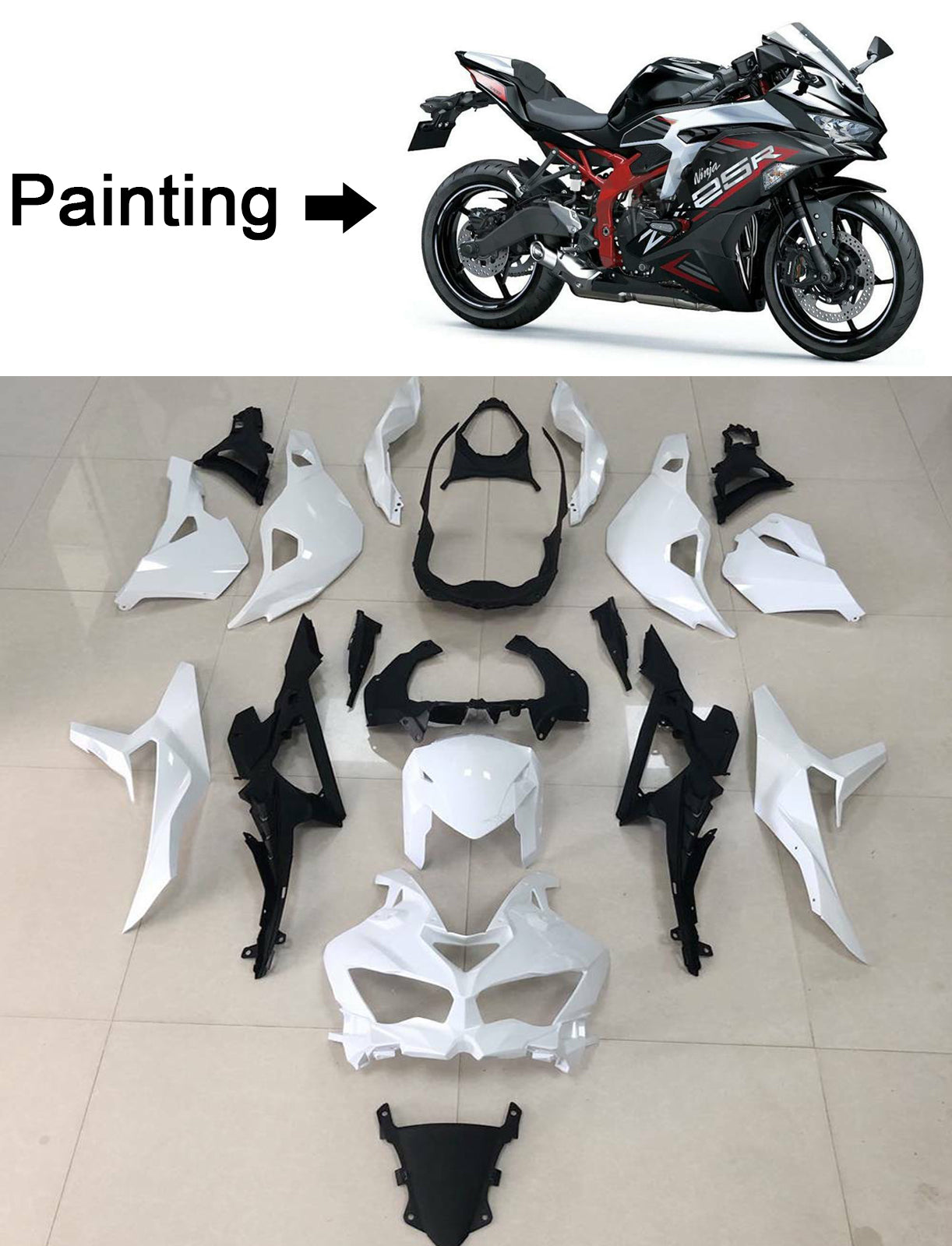 2020-2021 Kawasaki Ninja ZX-25R Fairing Kit