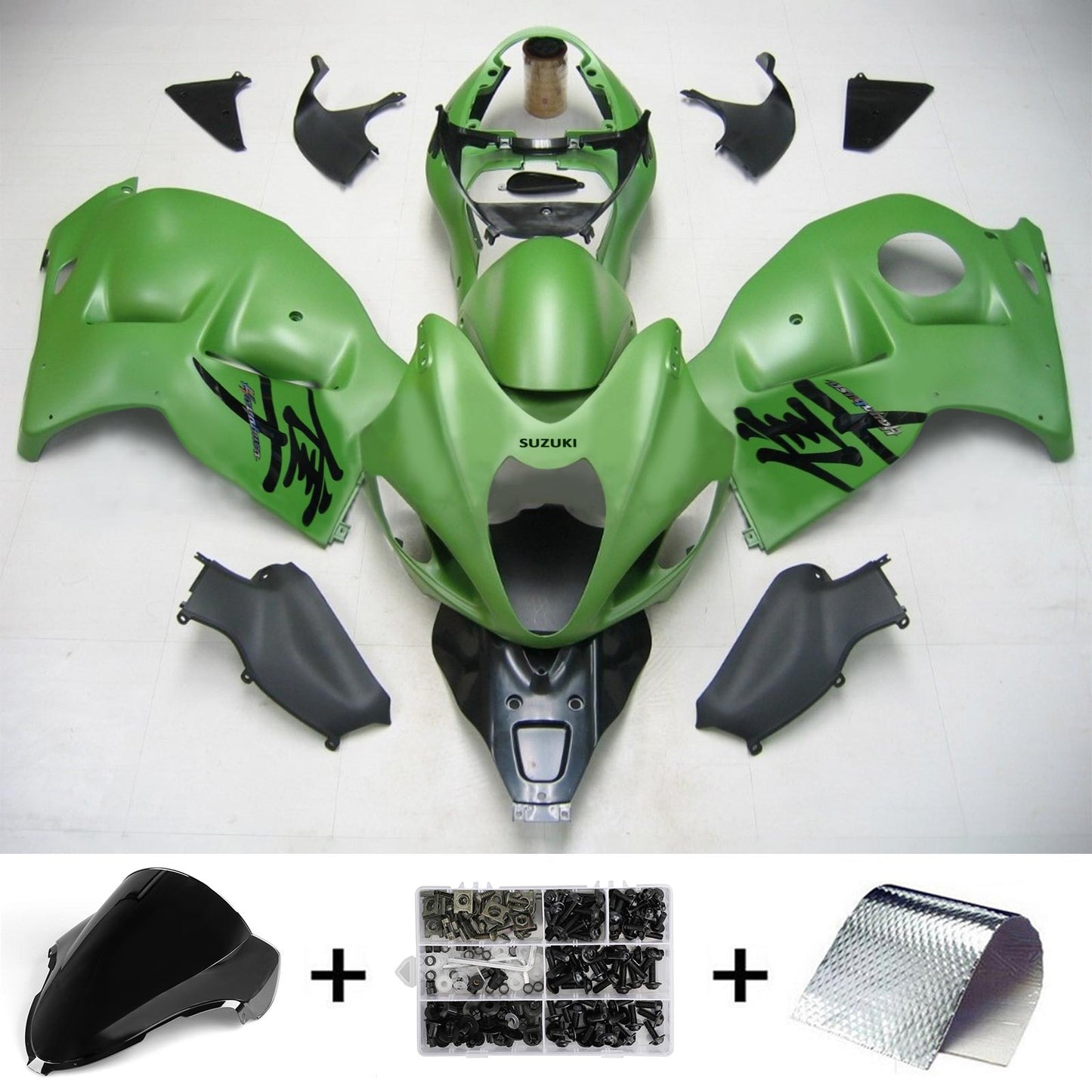 1999-2007 Suzuki Hayabusa GSXR1300 Fairing Kit Bodywork Plastic ABS