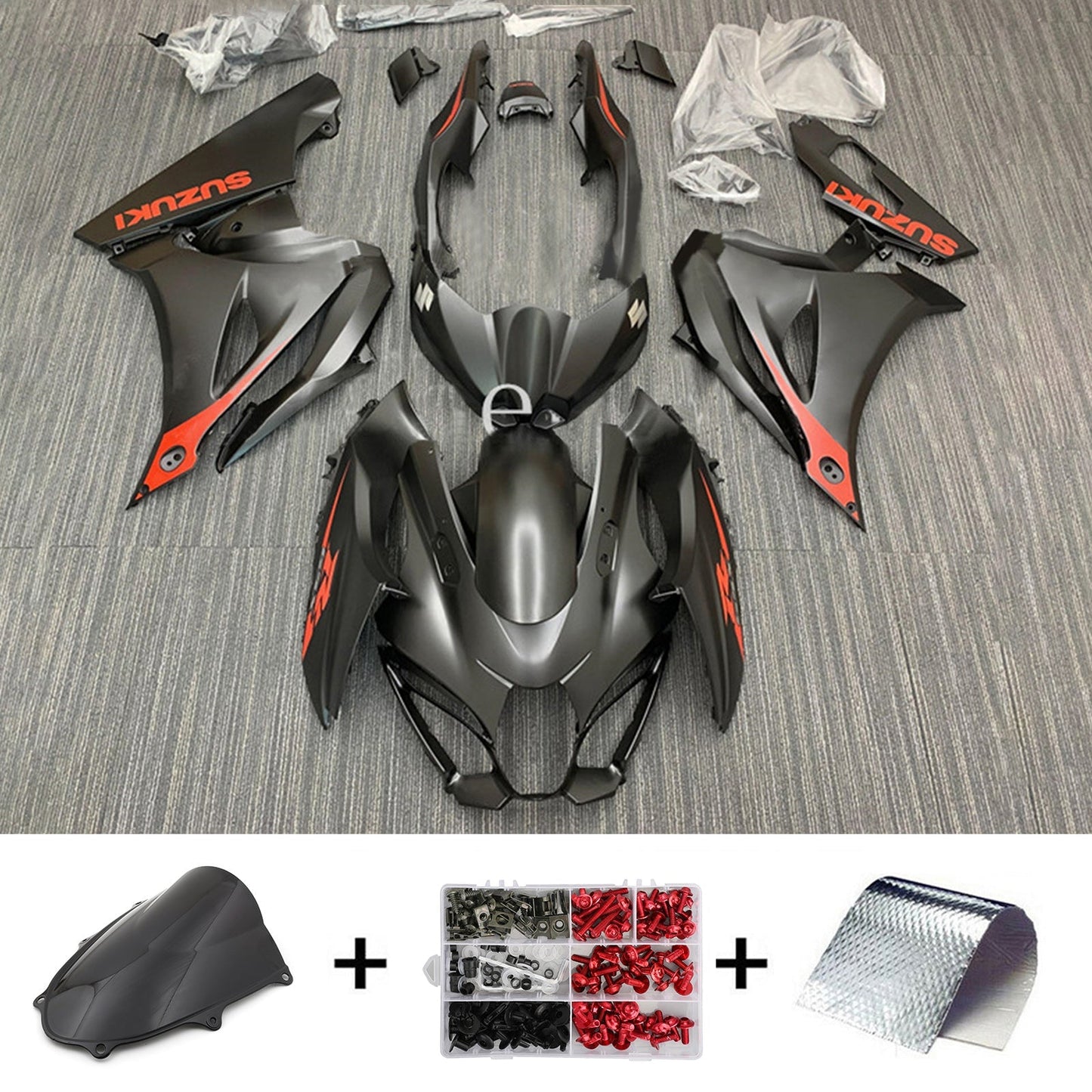 2017-2024 Suzuki GSXR1000 K17 Fairing Kit Bodywork Plastic ABS